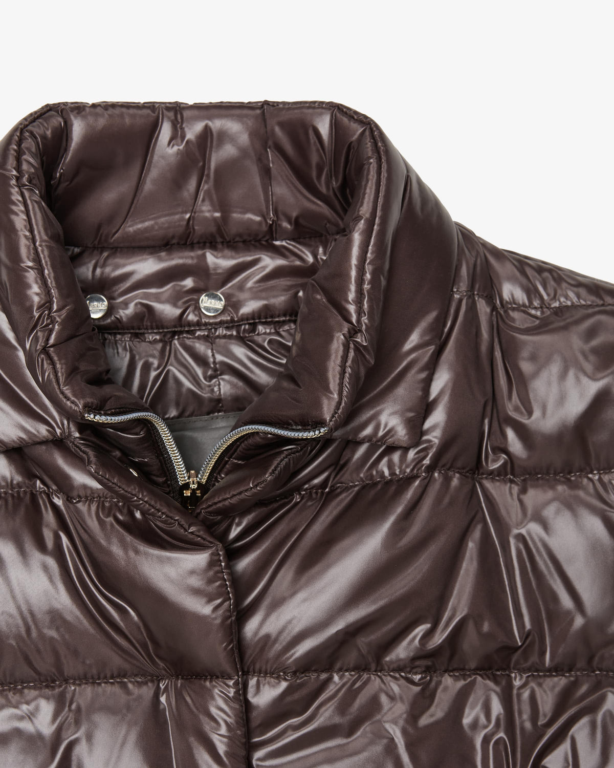 Herno Belted Blazer Dickey Down Puffer in Fondente