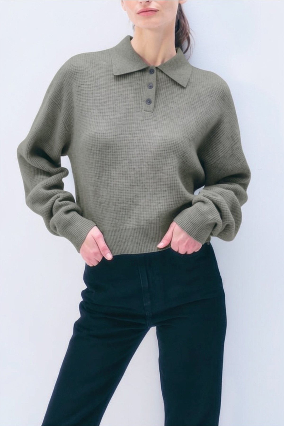 Cashmere Thermal Polo
