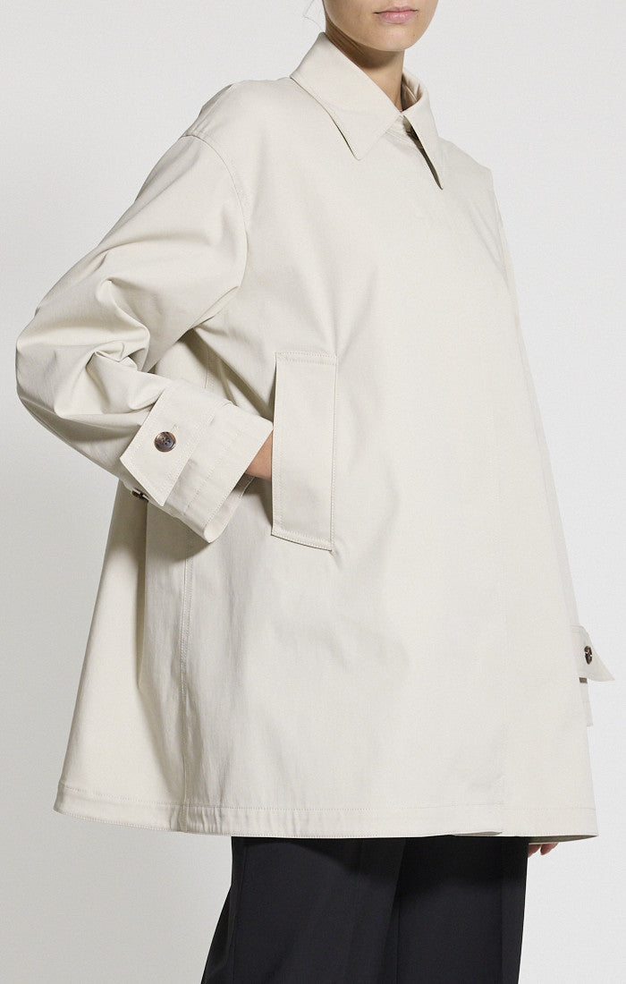 A Line Trench Sleek Coat