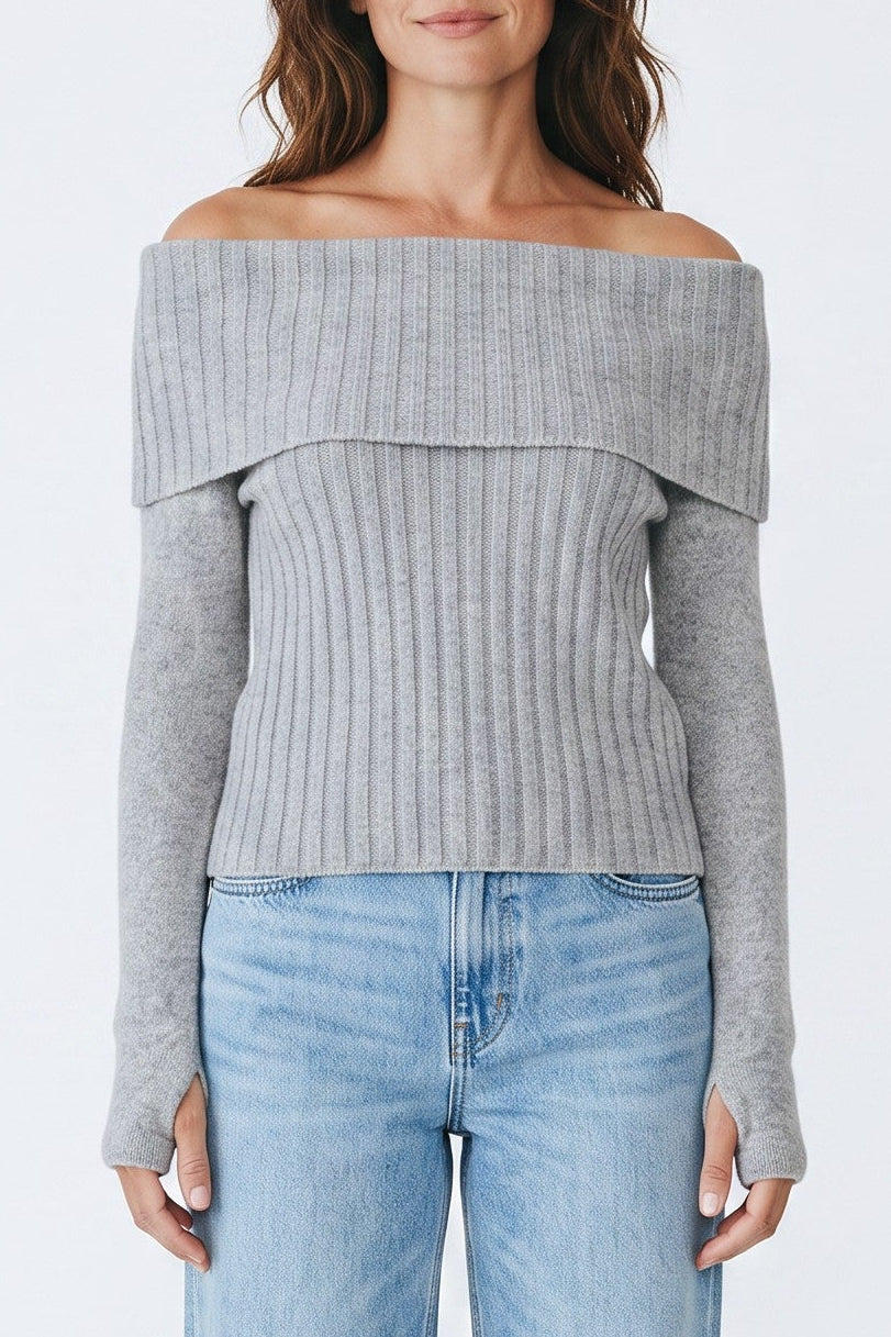 Alessia Off The Shoulder Sweater