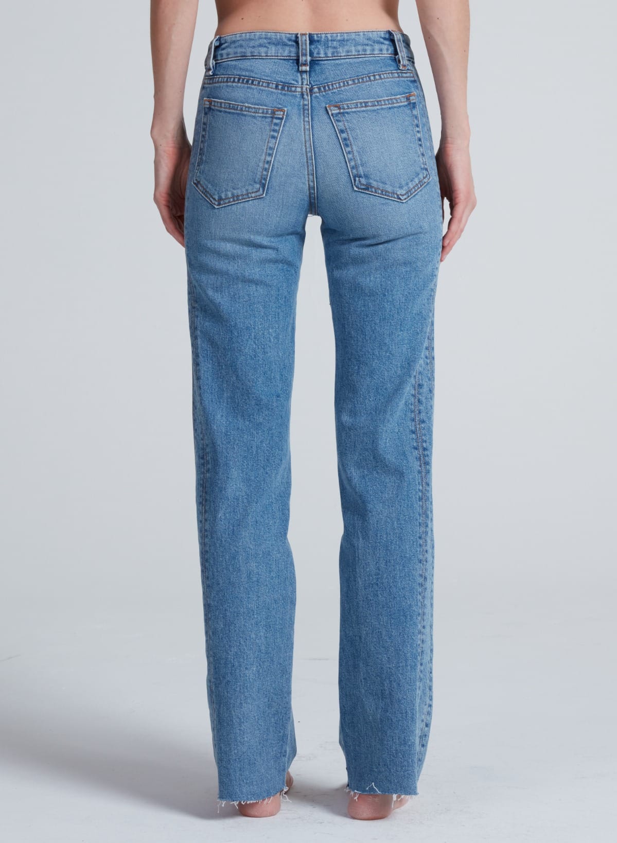 The Edge Jean in Blondie wash by ASKK NY - Panache luxury womenswear boutique Sun Valley Park City - 4