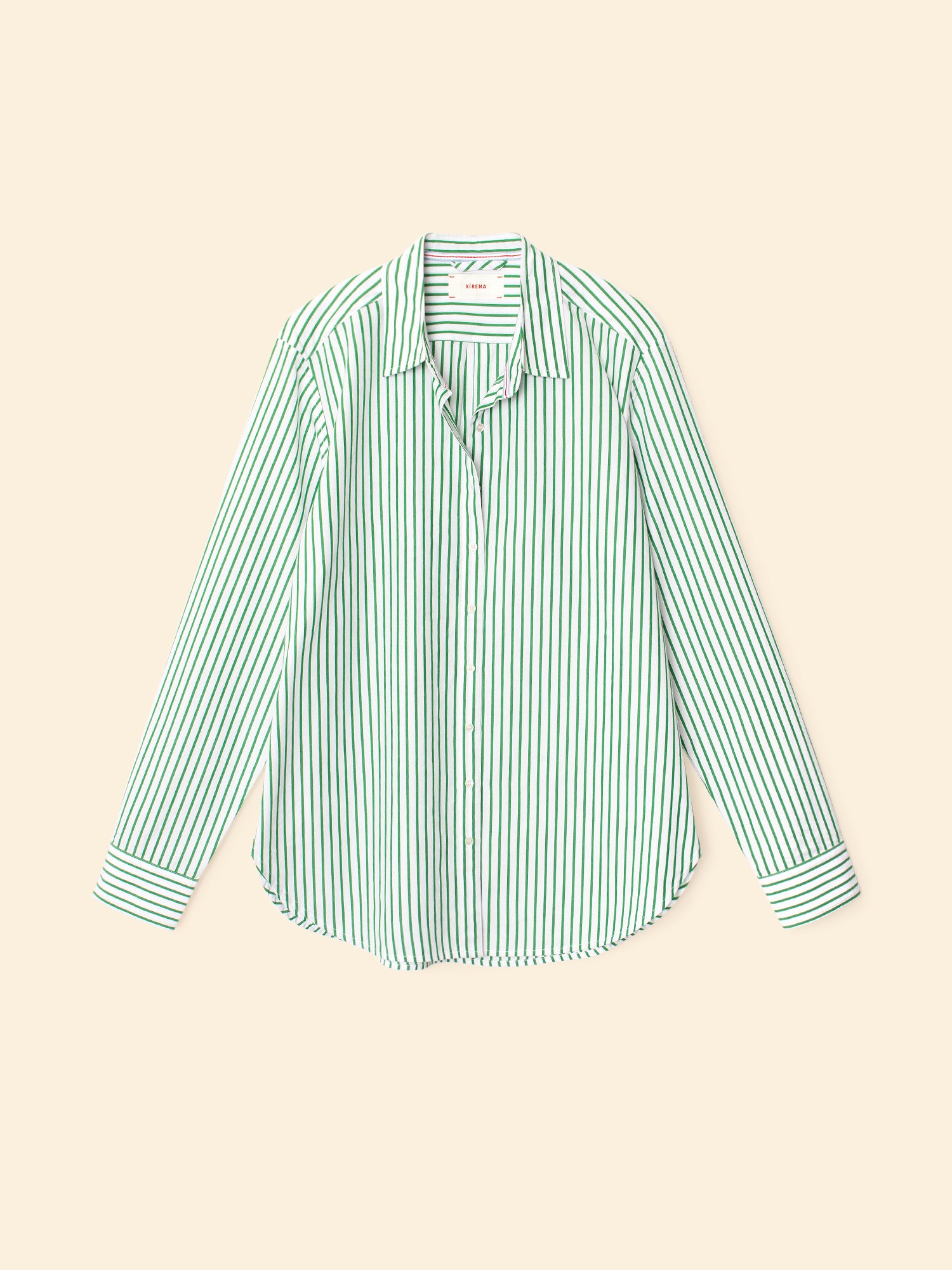 Beau Shirt in Trellis Green