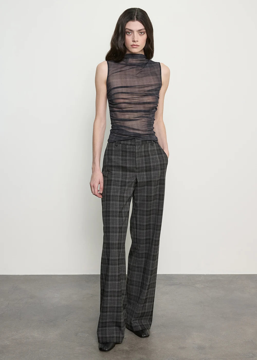 Boyish Trouser in Plaid