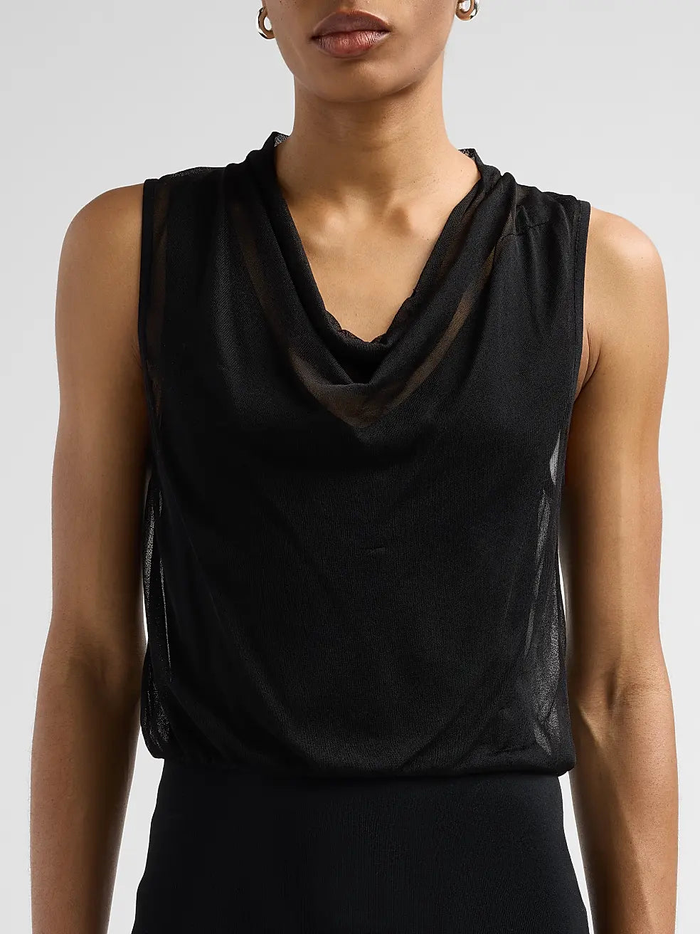 Cara Cowl Neck Tank Top