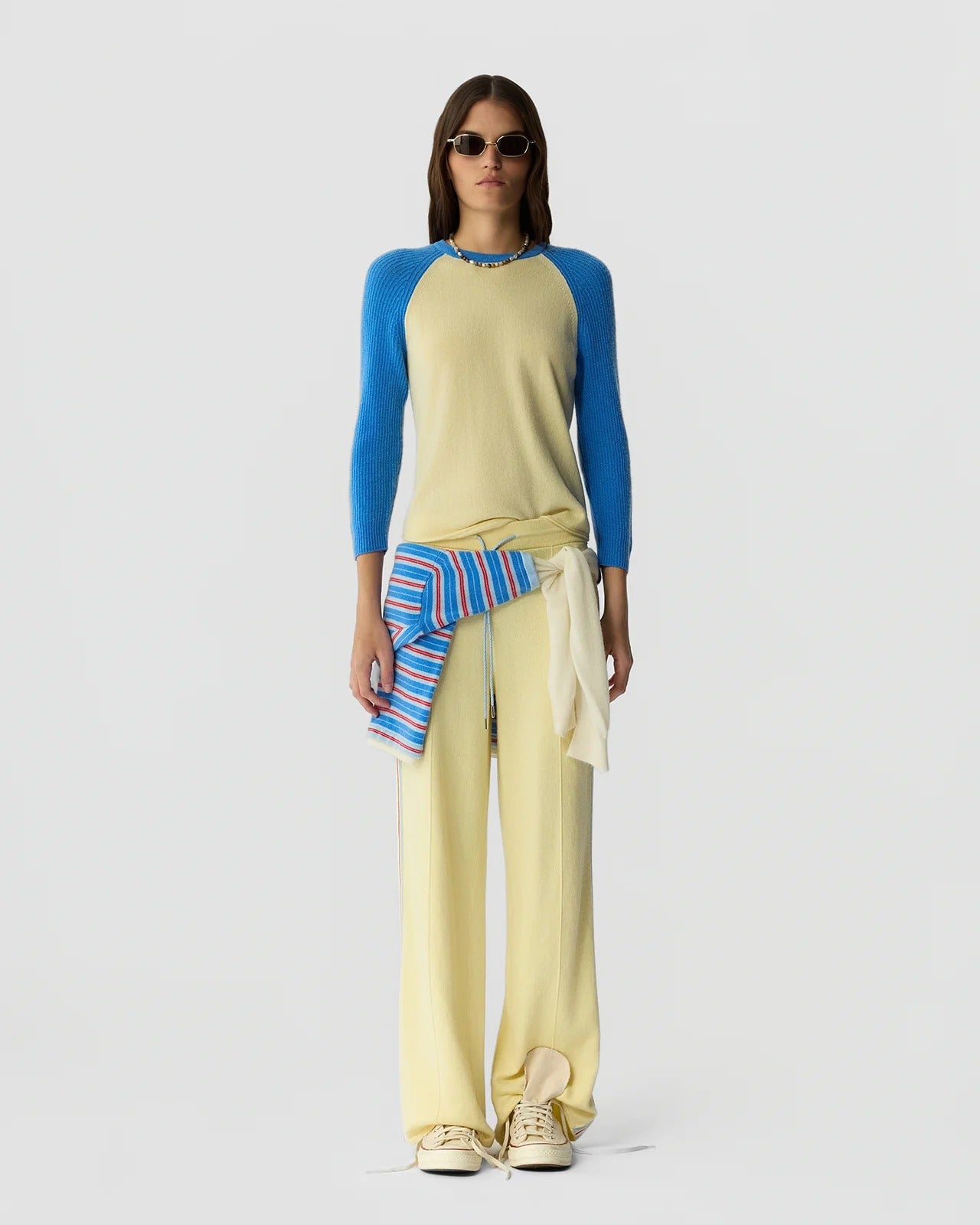 Cashmere Baseball Tee