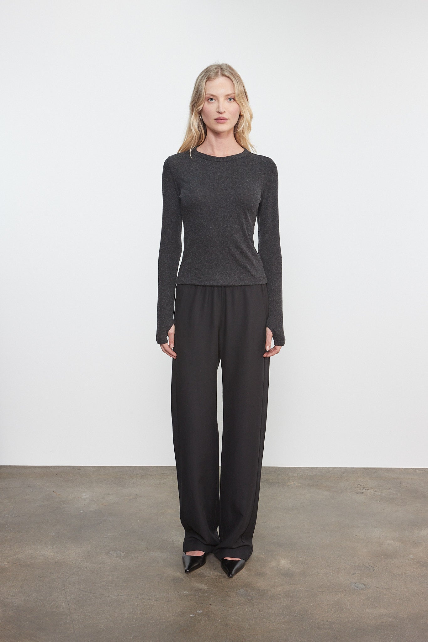 Cashmere New Classic L/S Crew