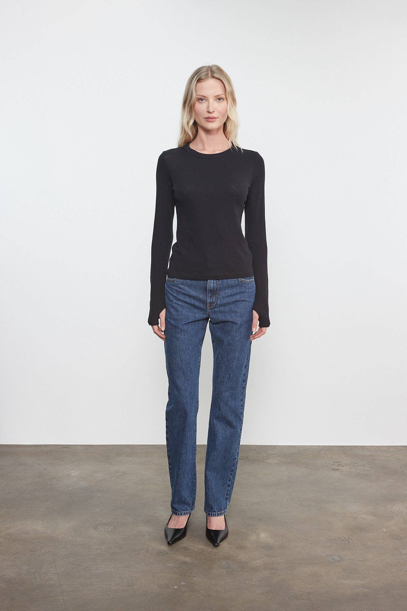 Cashmere New Classic L/S Crew