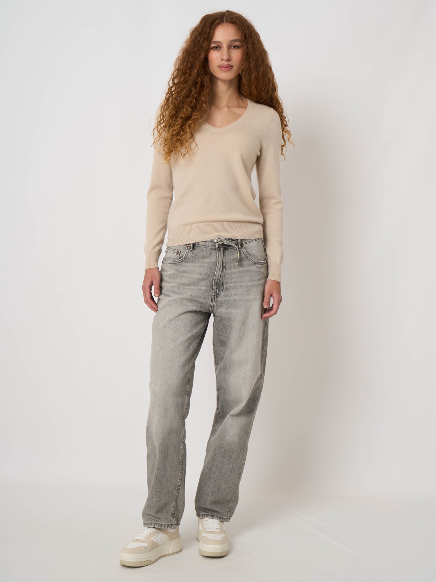 Cashmere V-Neck Sweater