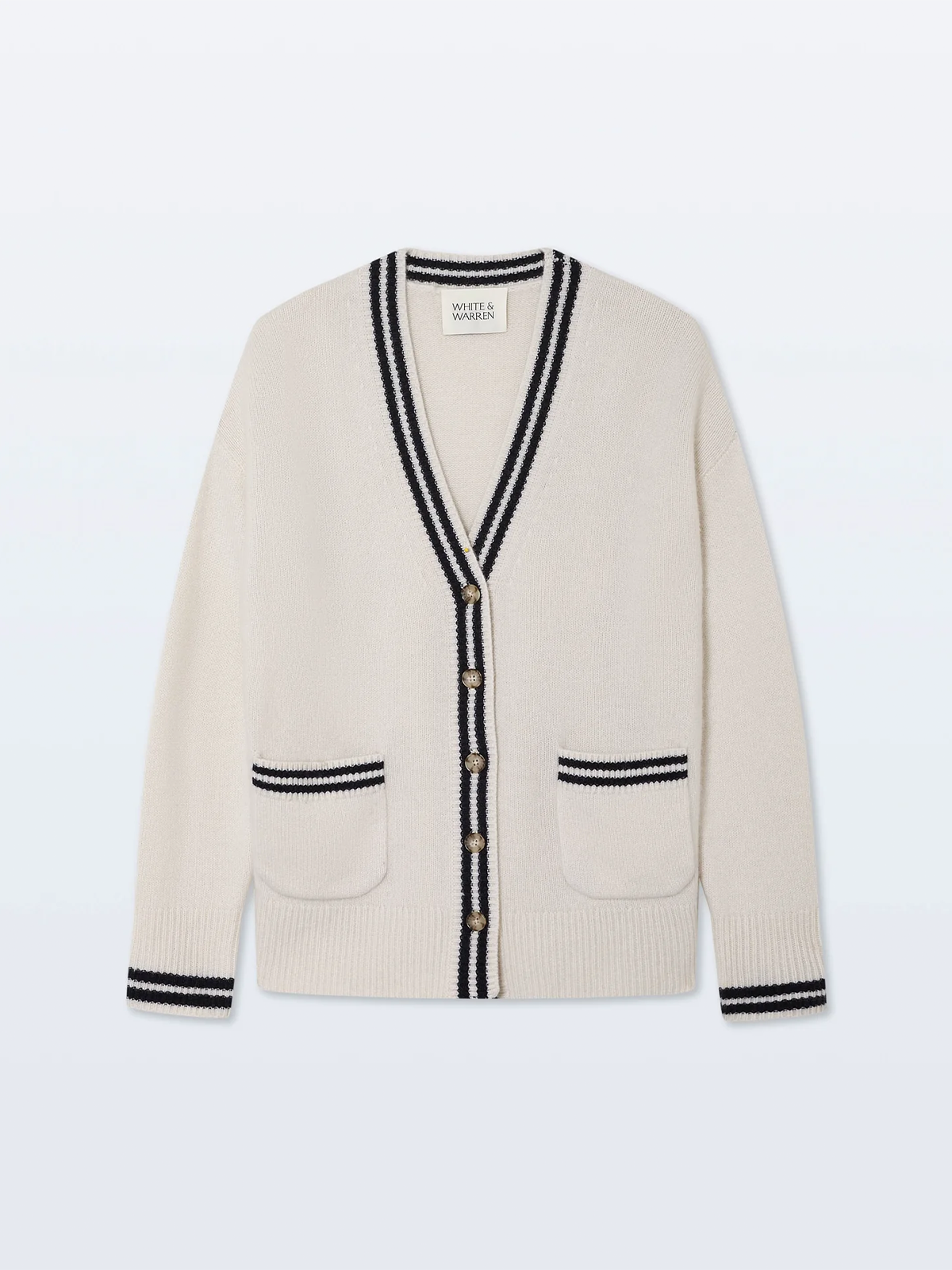 Cashmere Varsity Cardigan