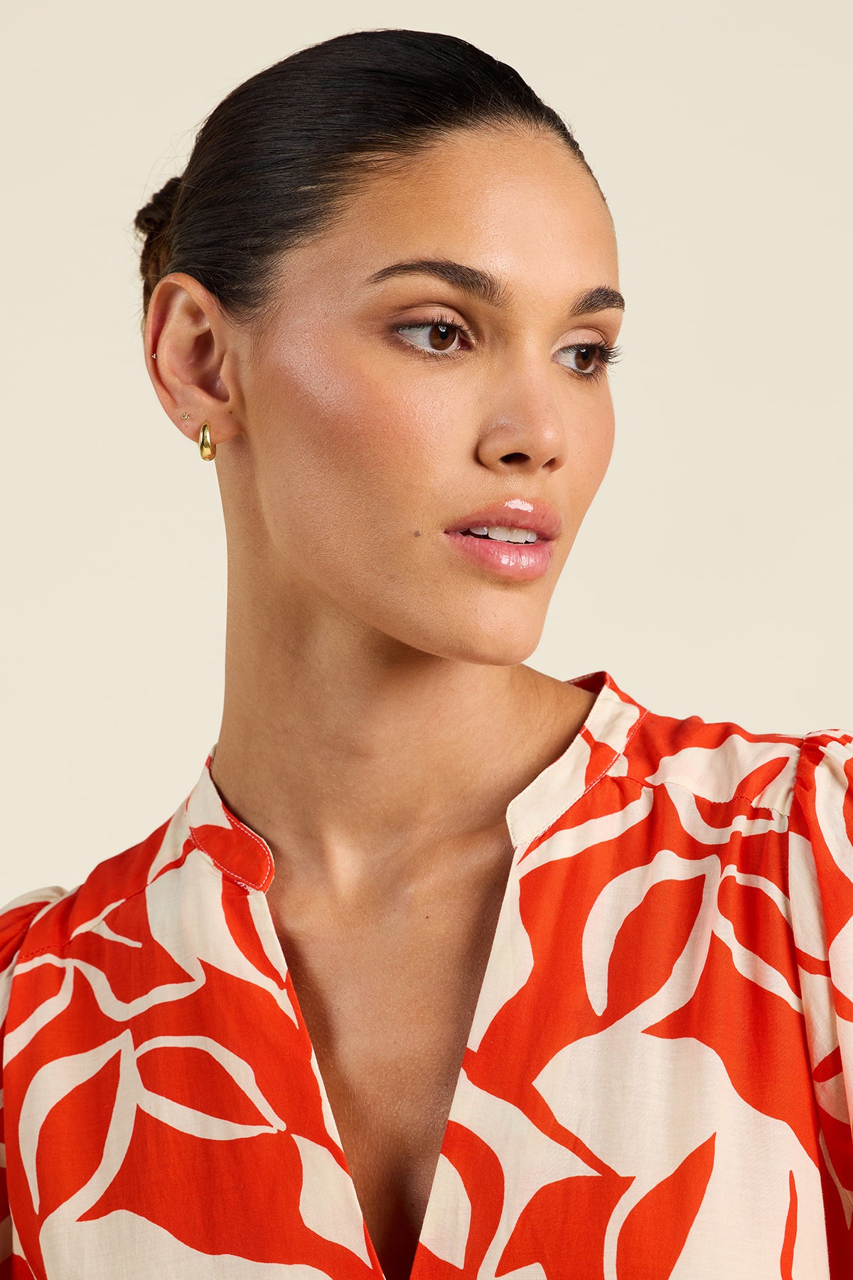 Celeste Dress Red Amaranta