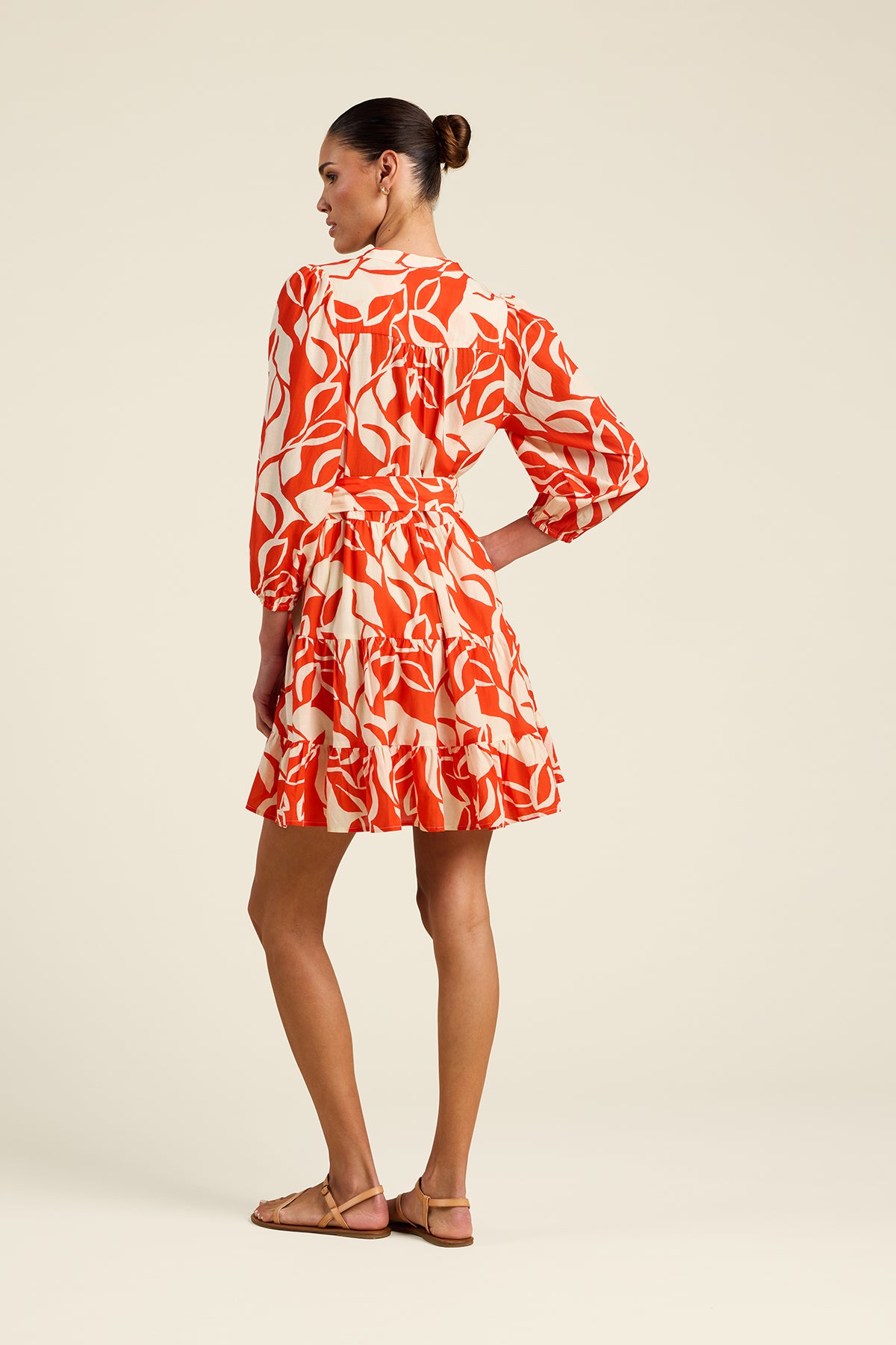 Celeste Dress Red Amaranta