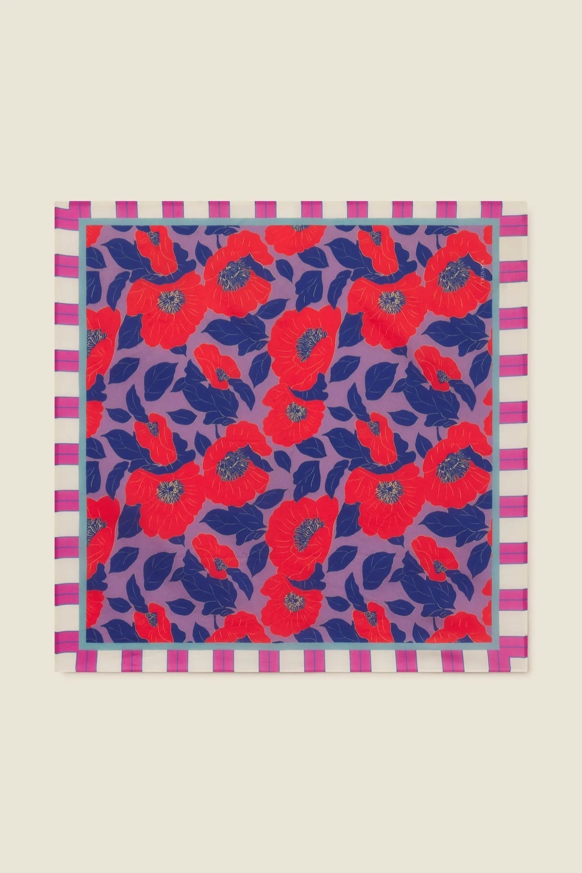 Charlotte Scarf Poinciana Floral