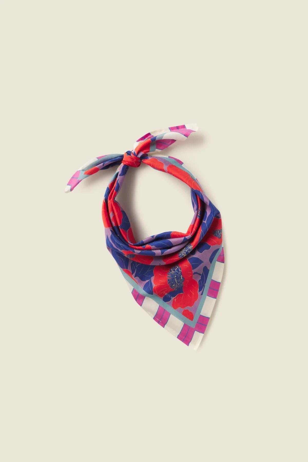 Charlotte Scarf Poinciana Floral
