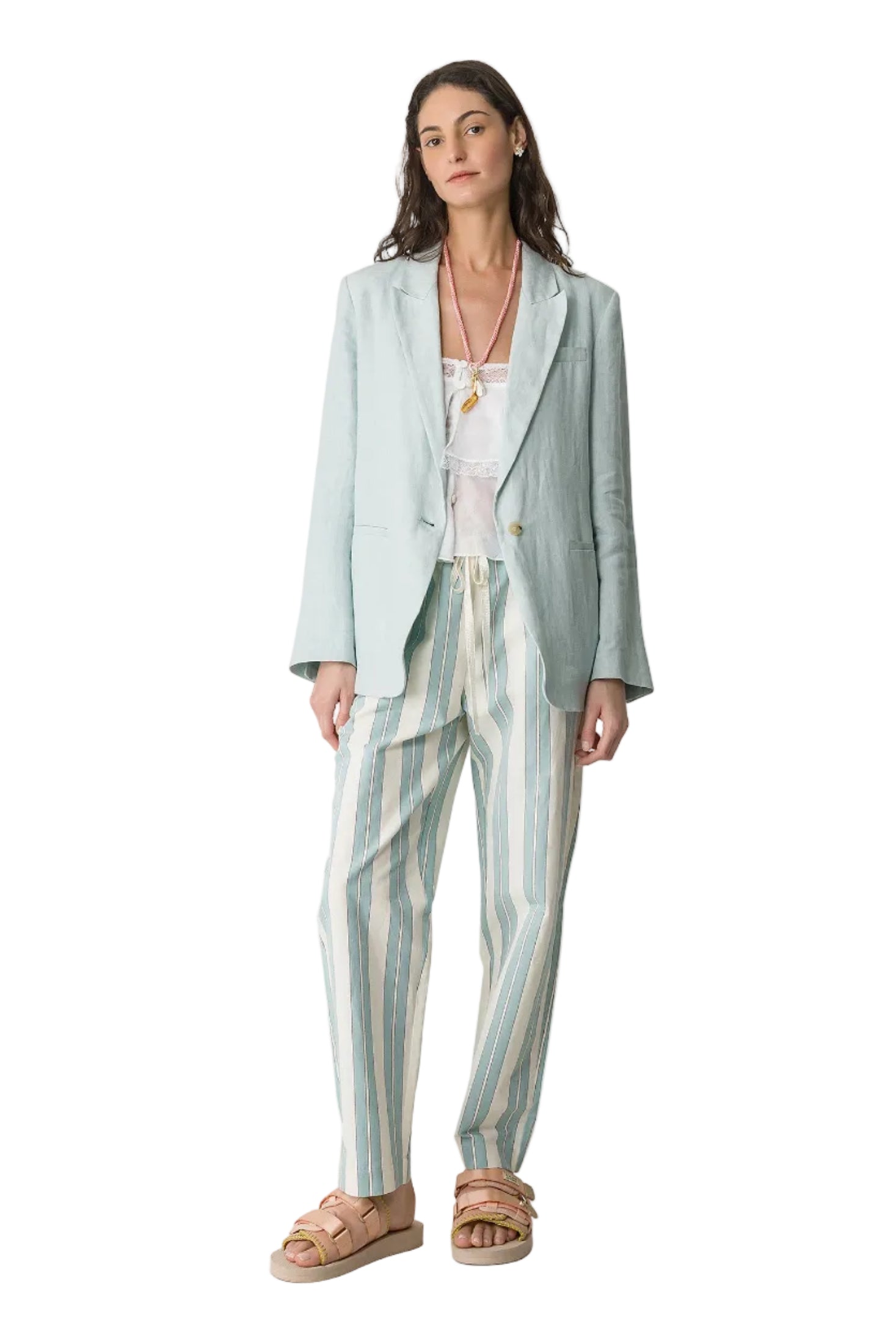 Chic Oversized Linen Jacket