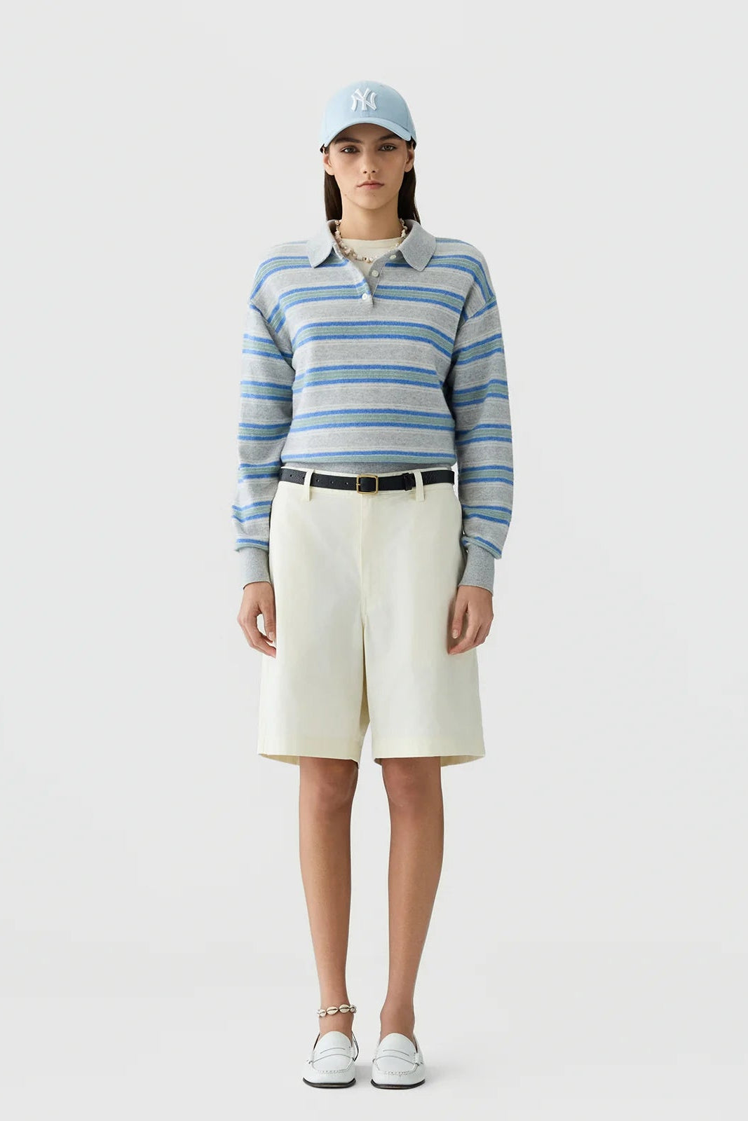 Collegiate Stripe Polo