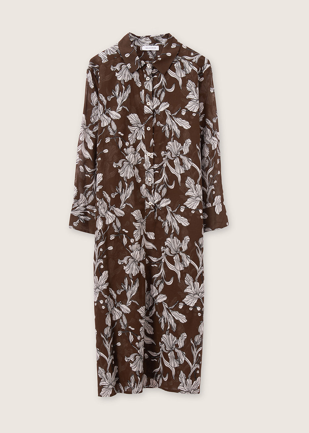 Cotton Long Sleeve Polo Dress