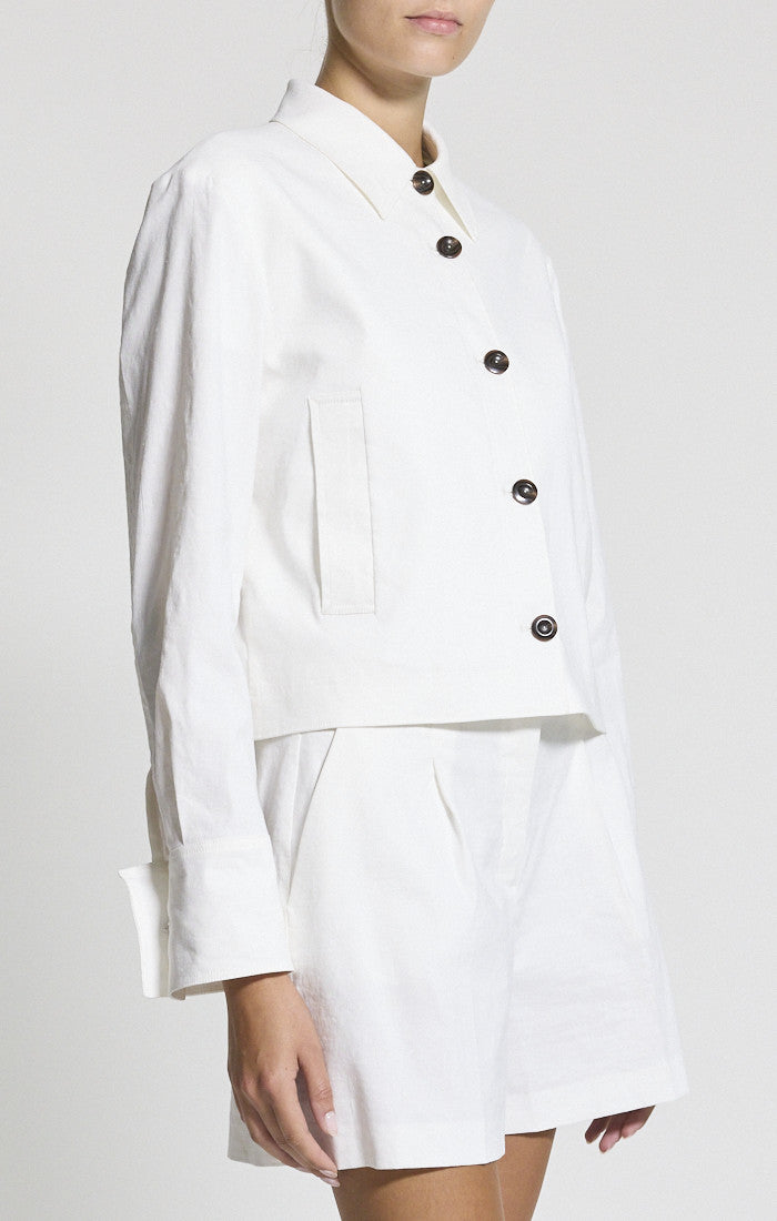 Crop Shirt Jacket