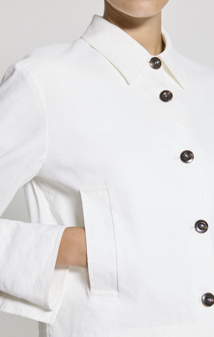 Crop Shirt Jacket