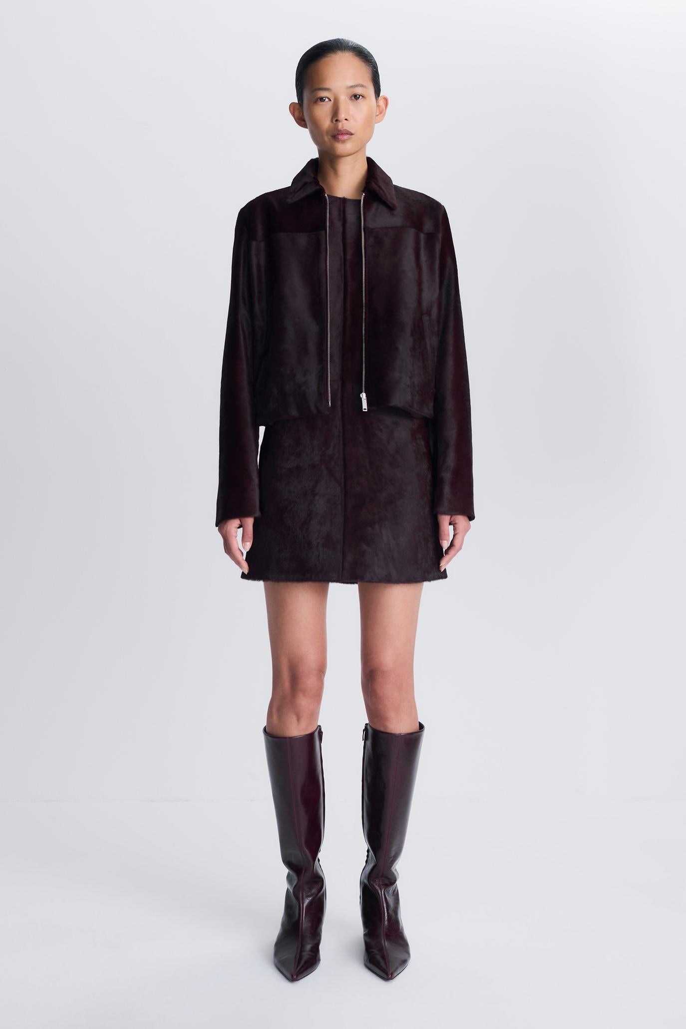 Daria Jacket in Fig - SIMKHAI