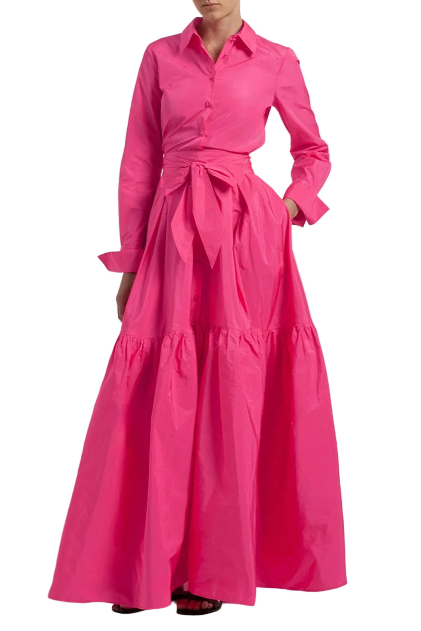 Desiree Techno Taffeta Dress