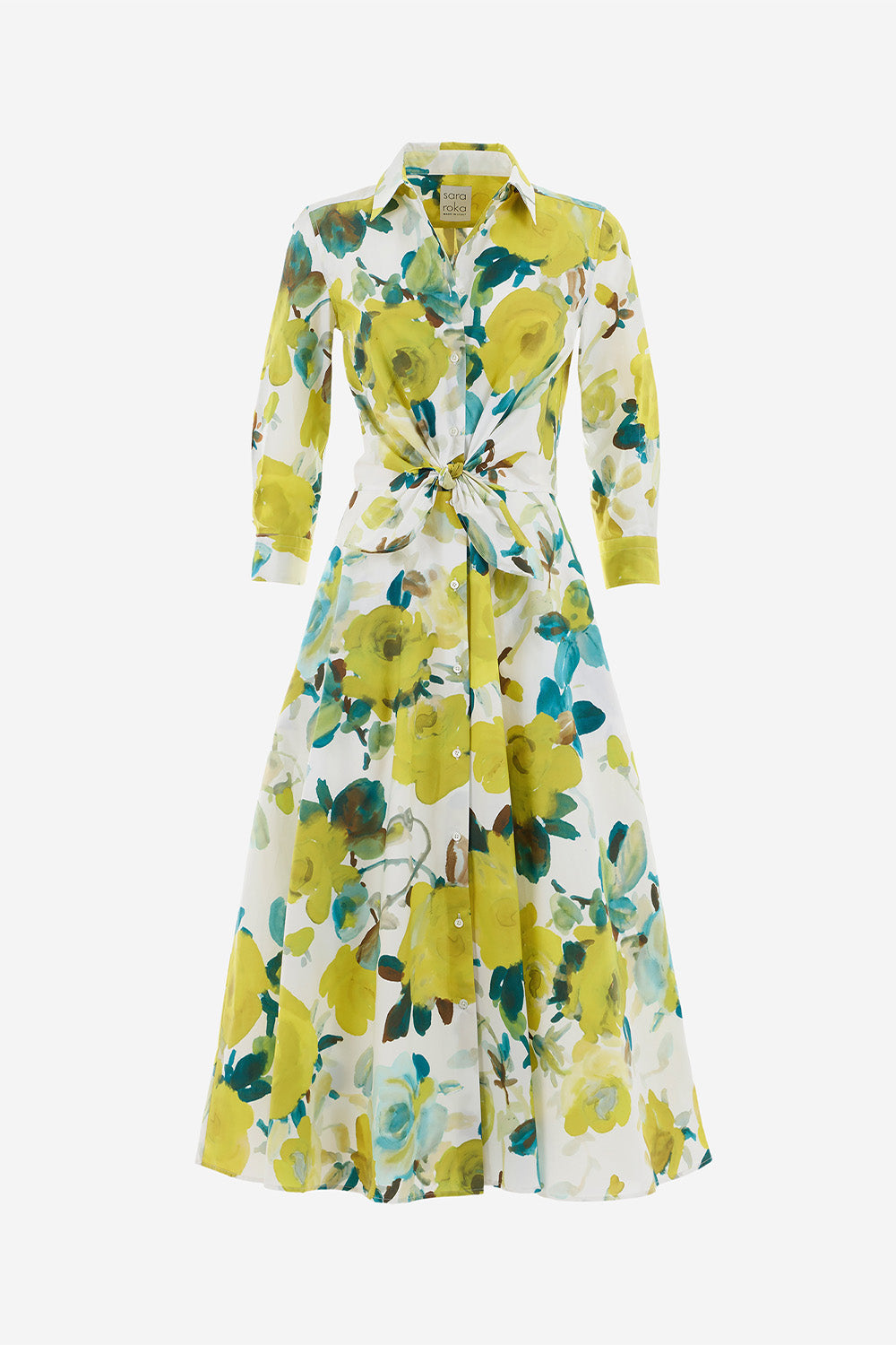Dralla Printed Poplin Dress