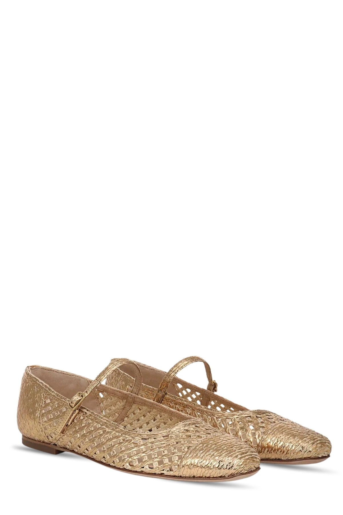 Ellie Raffia Flat