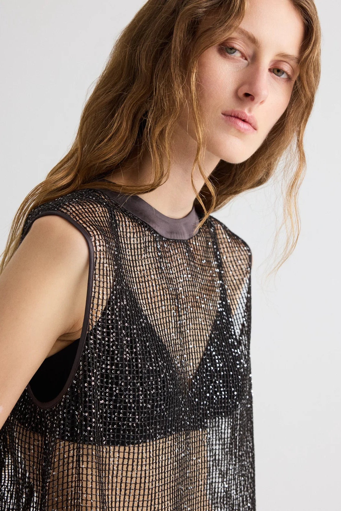 Embellished Muscle Tee