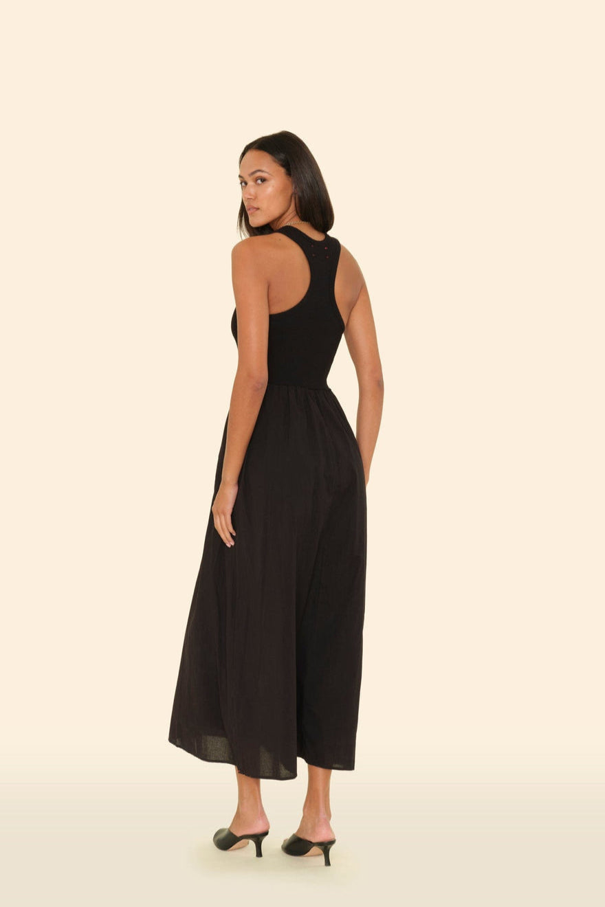 Flynn Dress Cotton Poplin Maxi Dress