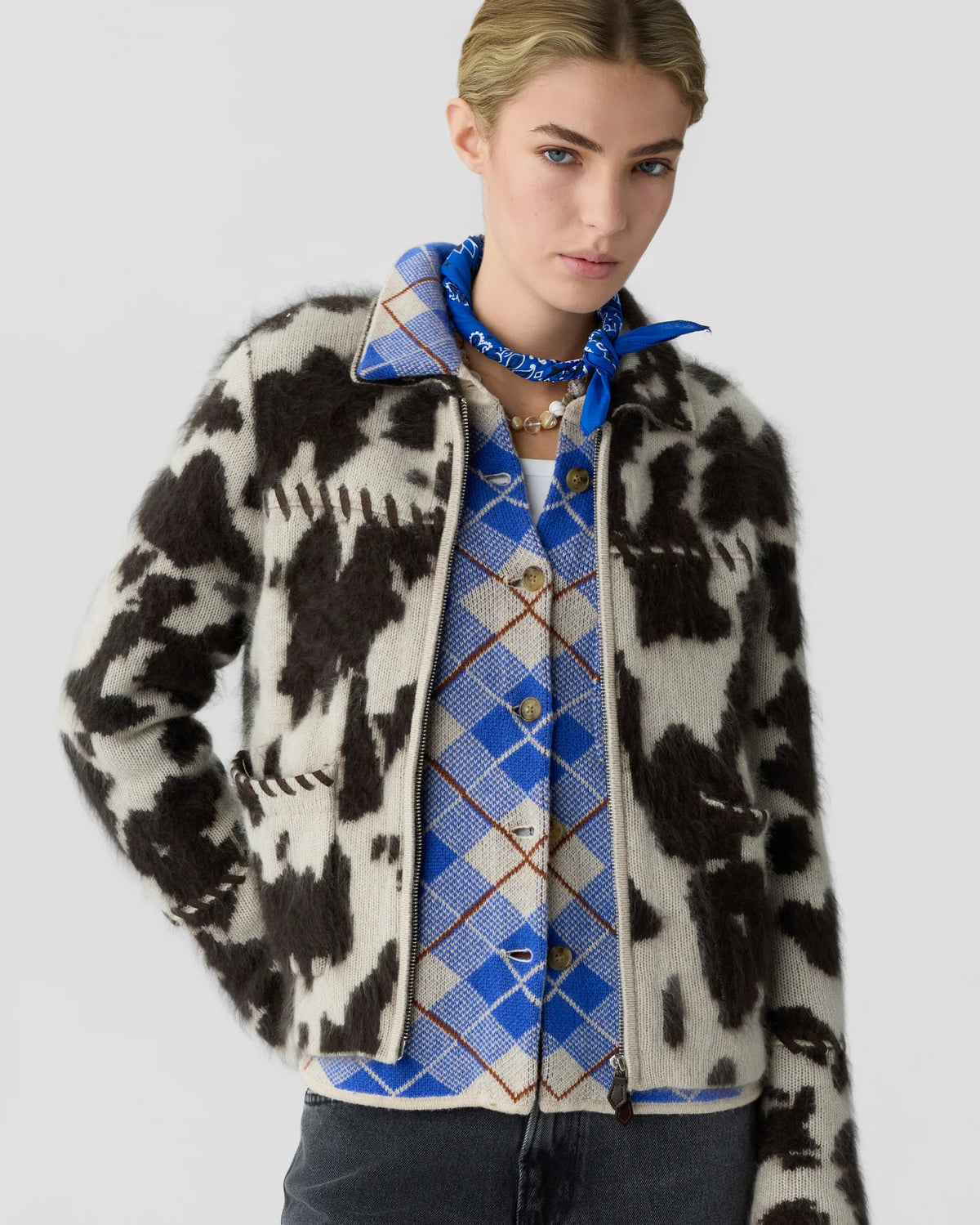 Grizzly Cowhide Jacket