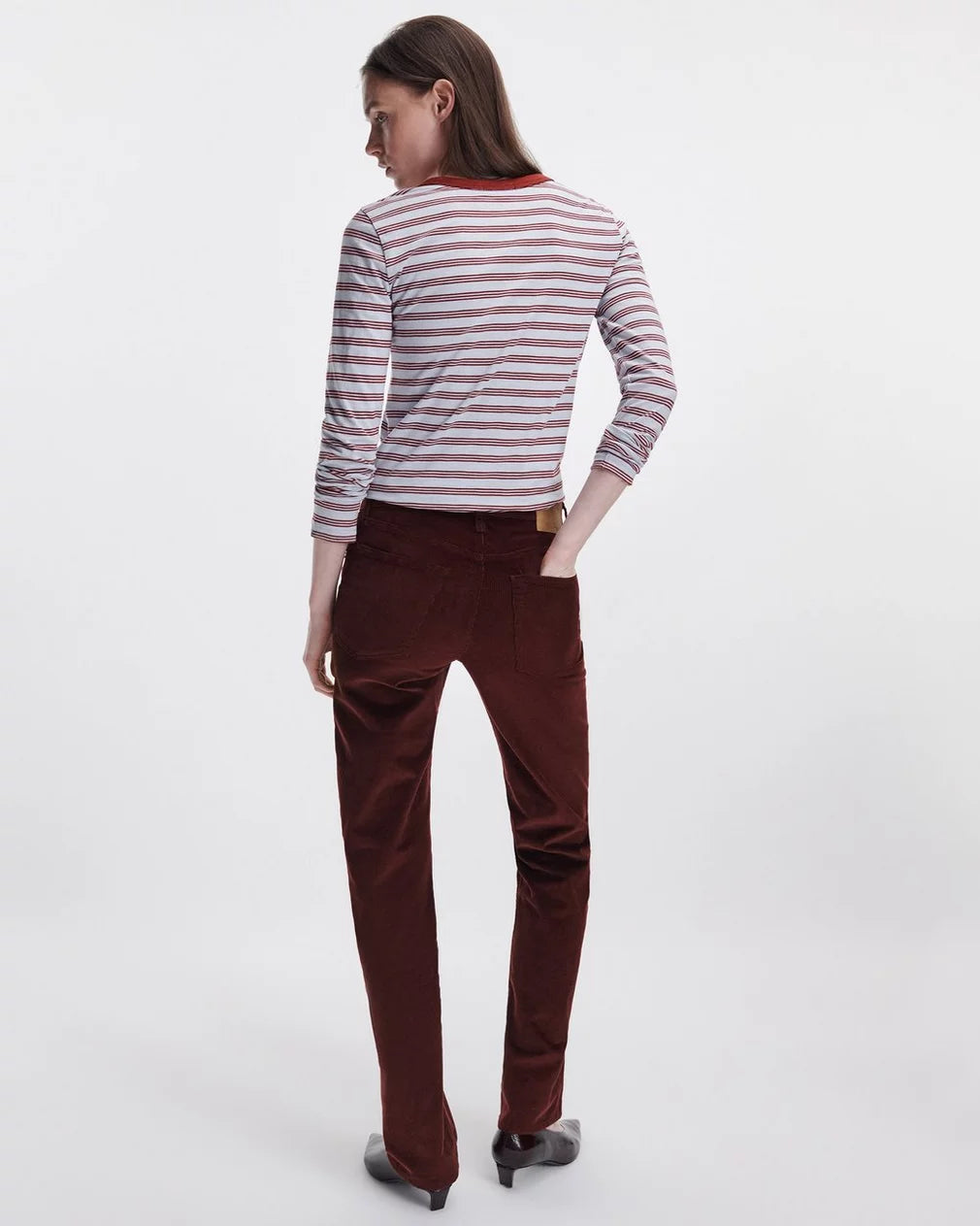 Harlow Corduroy Straight Pant