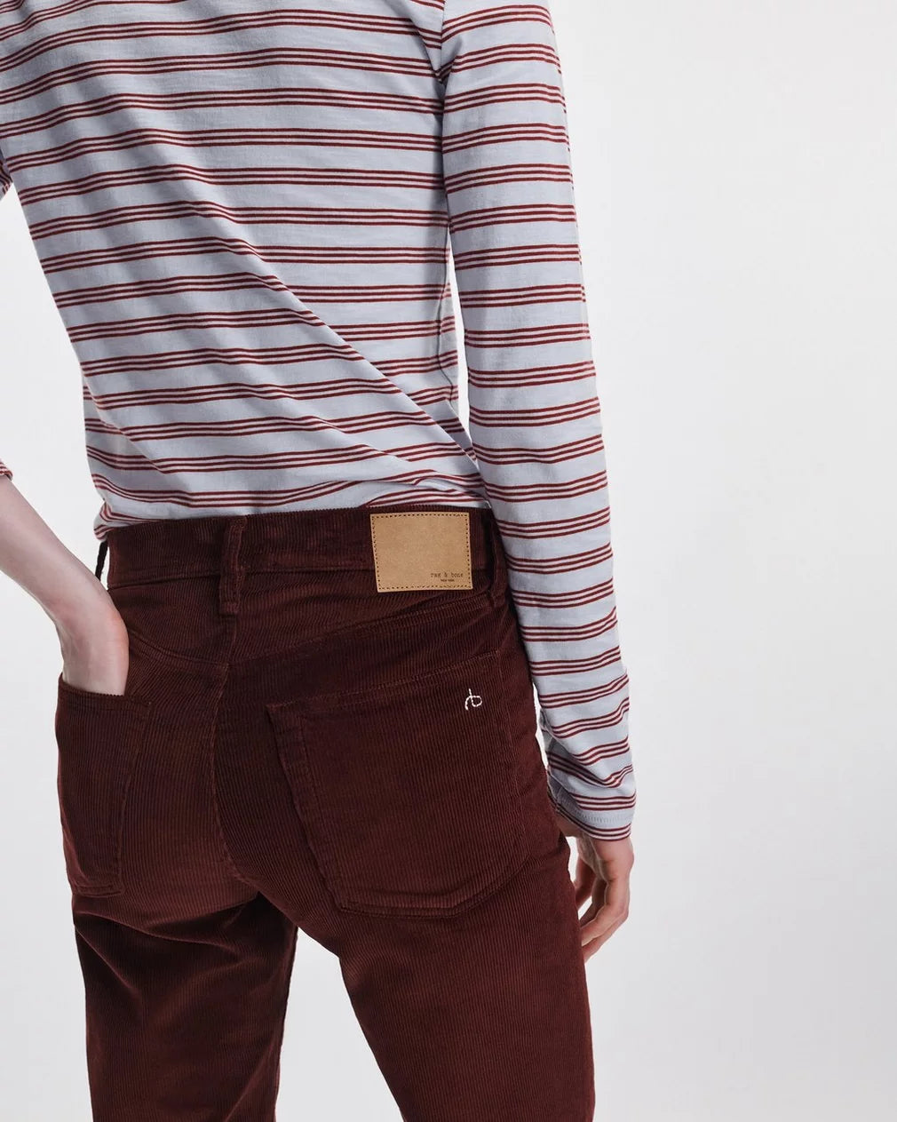 Harlow Corduroy Straight Pant