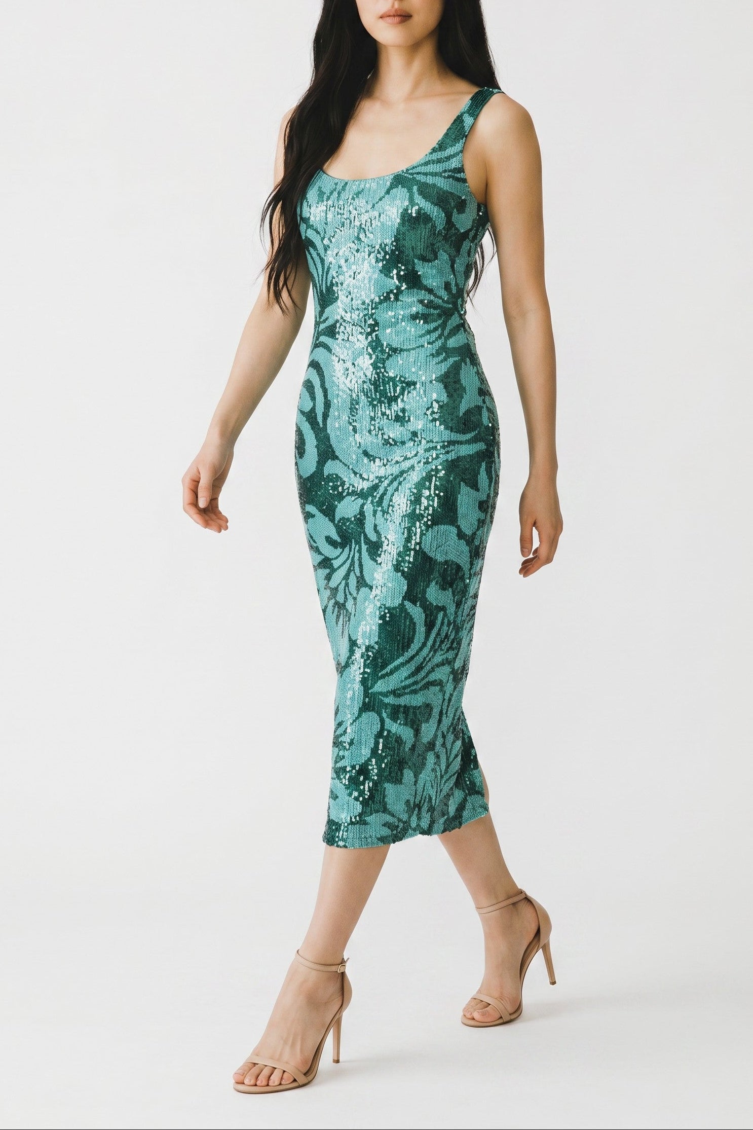 Hibiscus Halo Tank Dress