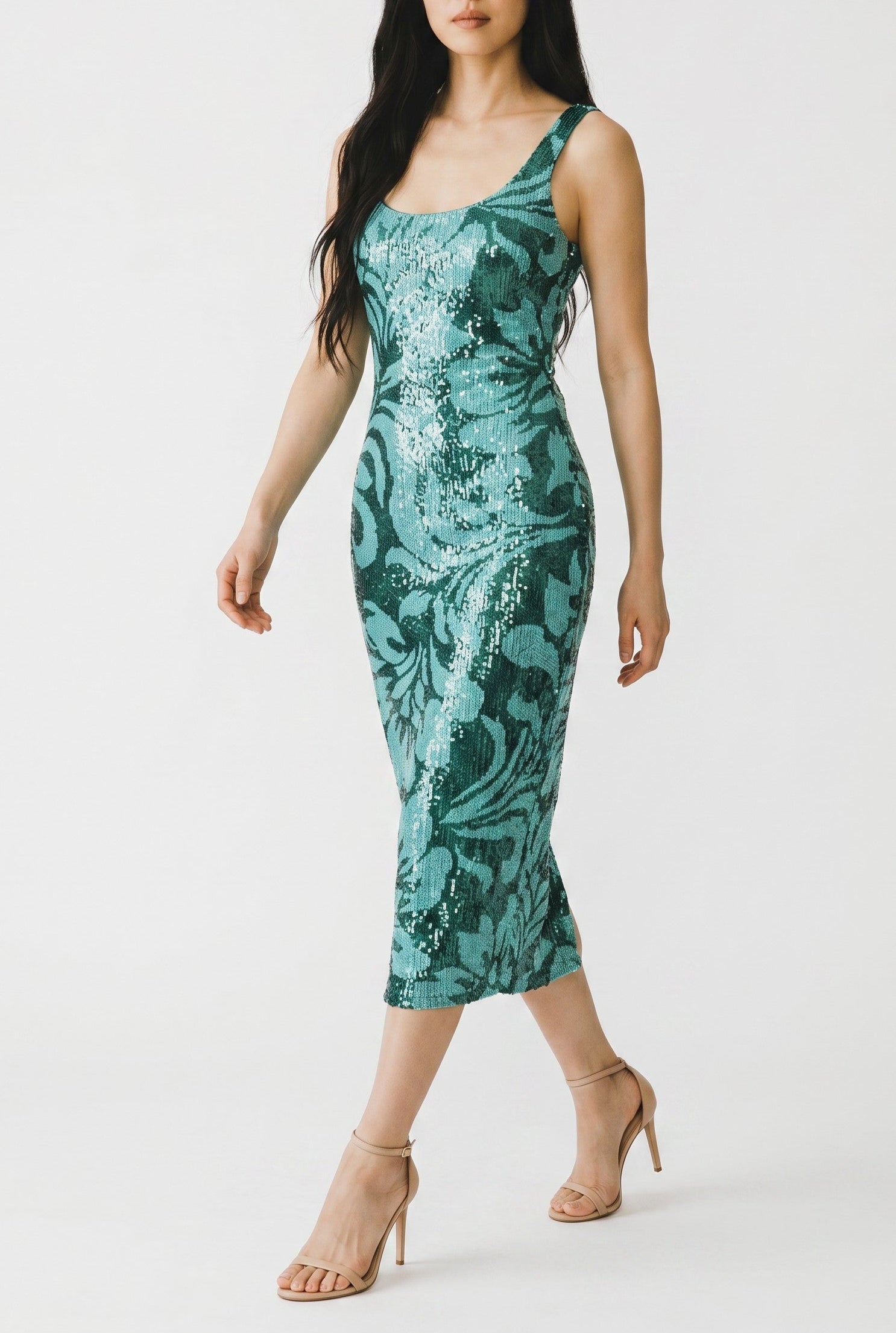 Hibiscus Halo Tank Dress