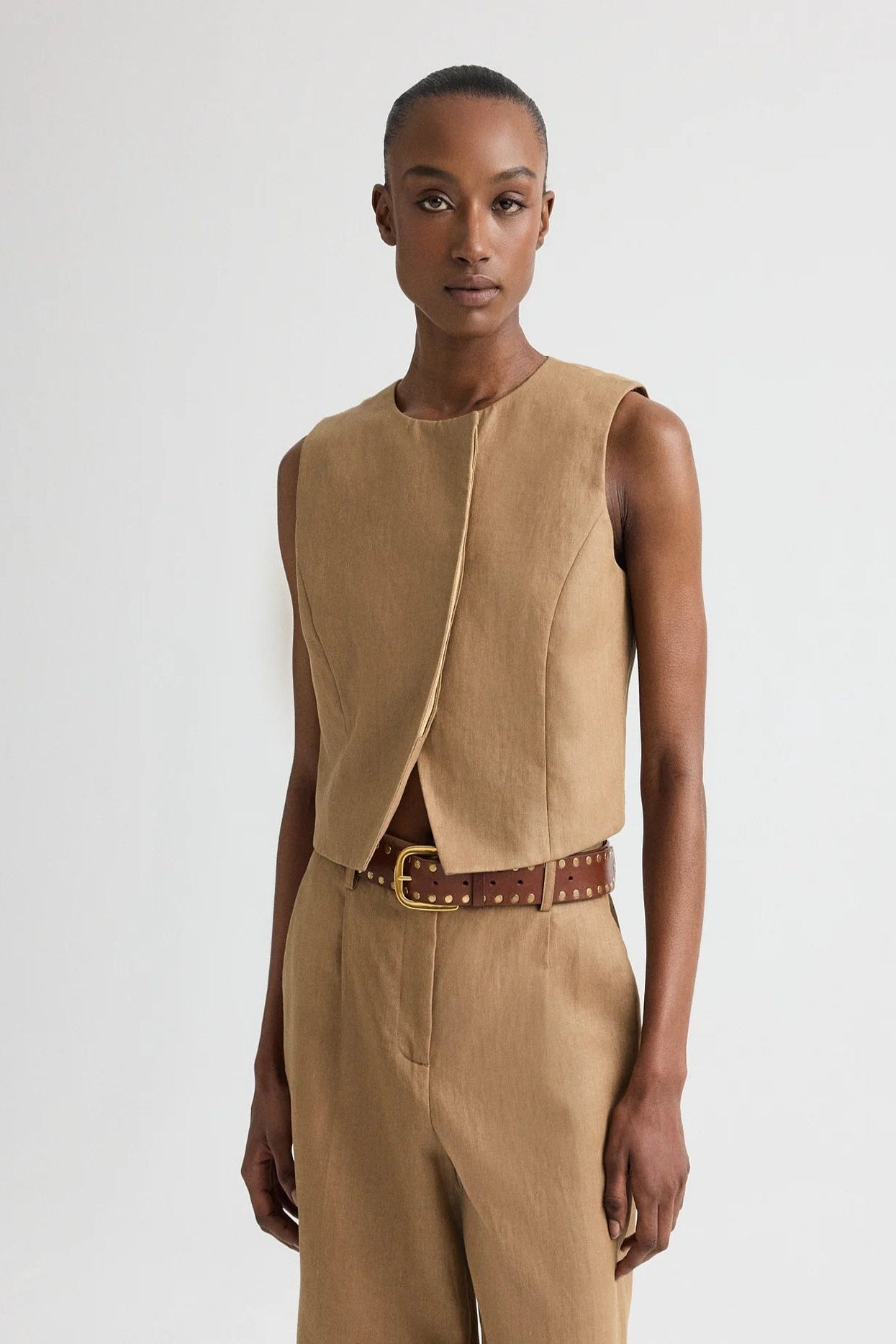 High Neck Vest