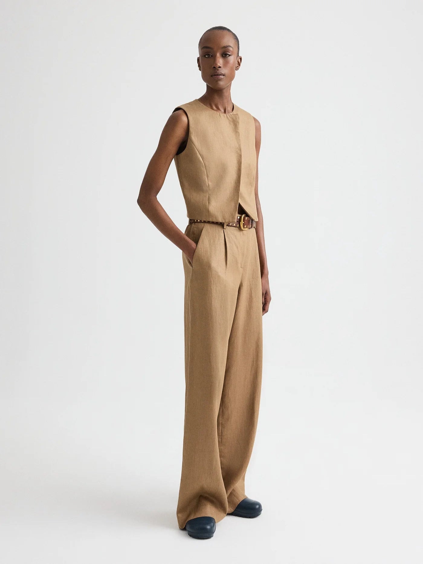 High Neck Vest
