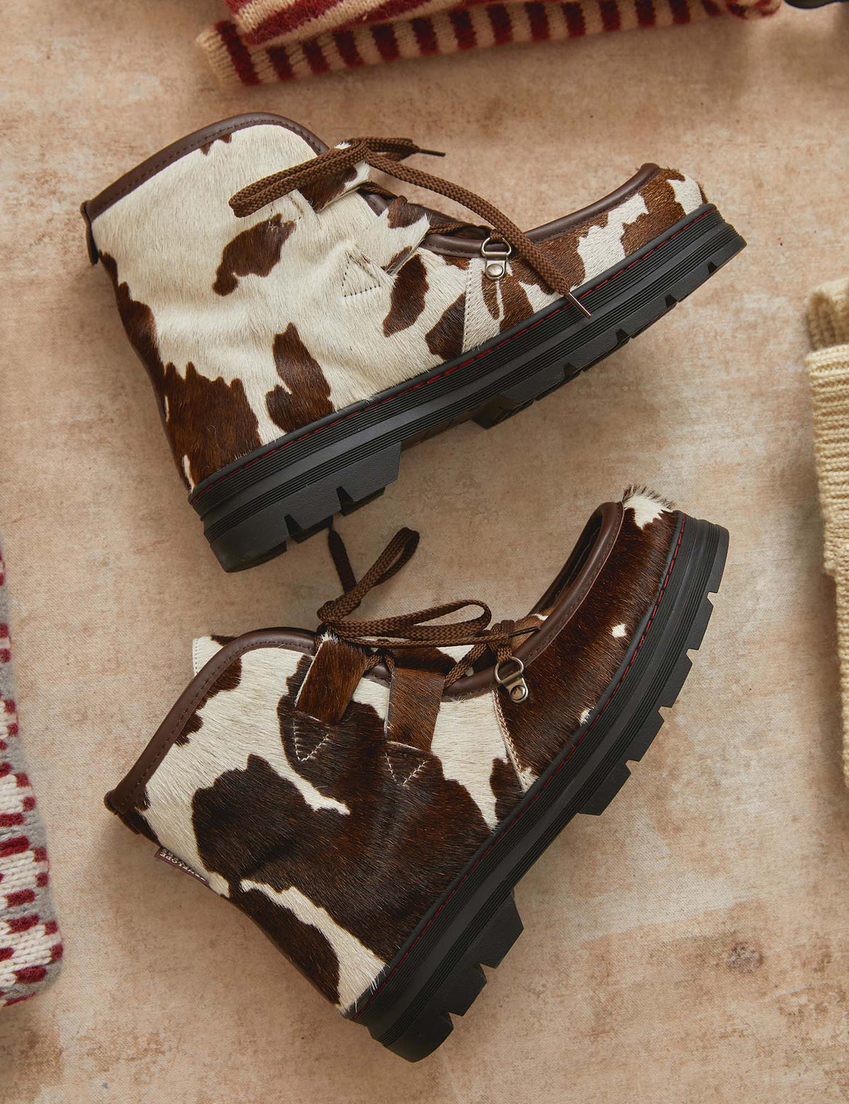 Incredible Friesian Shearling-Lined Boot
