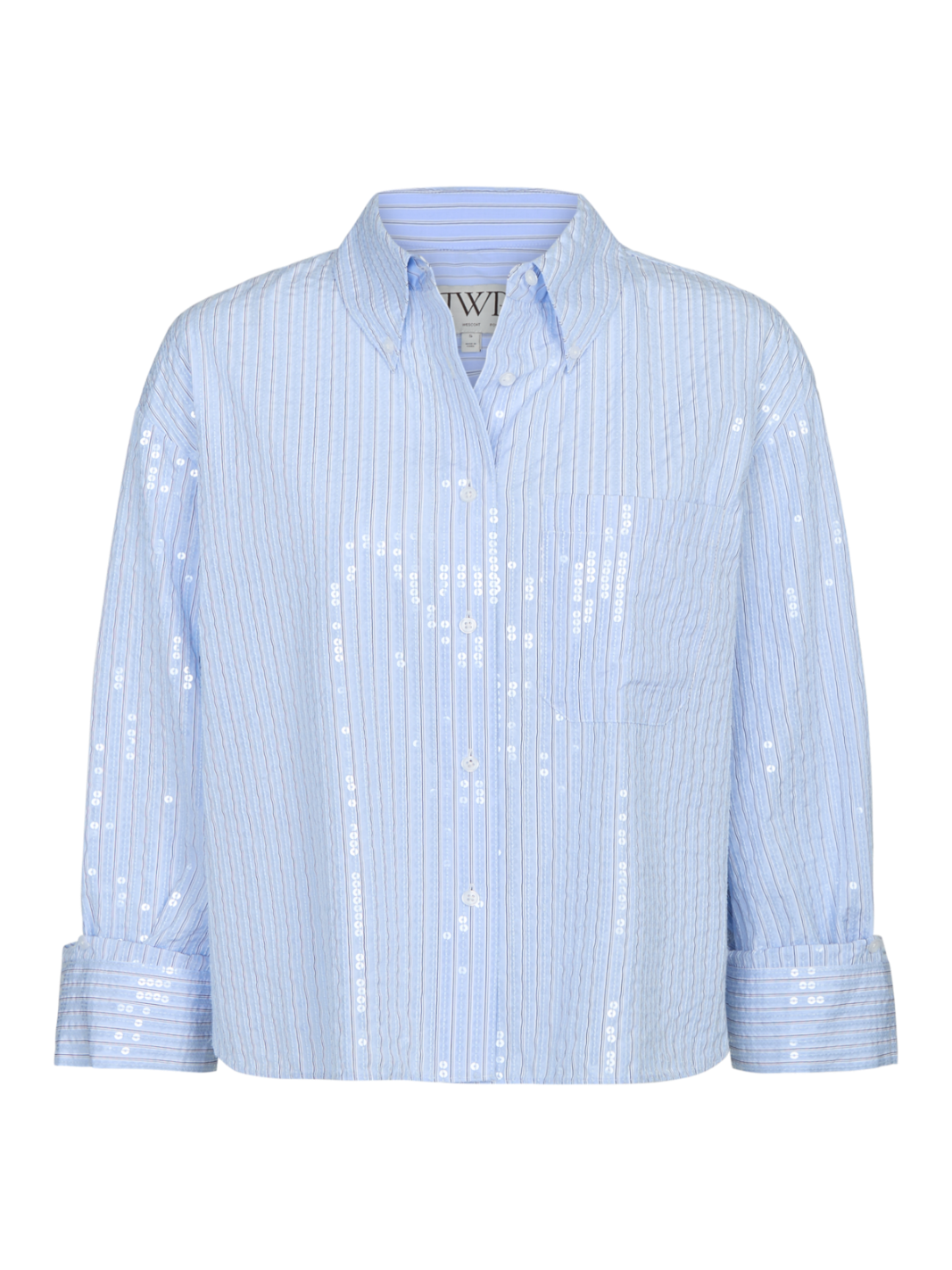 J.D. Sequin Micro Stripe