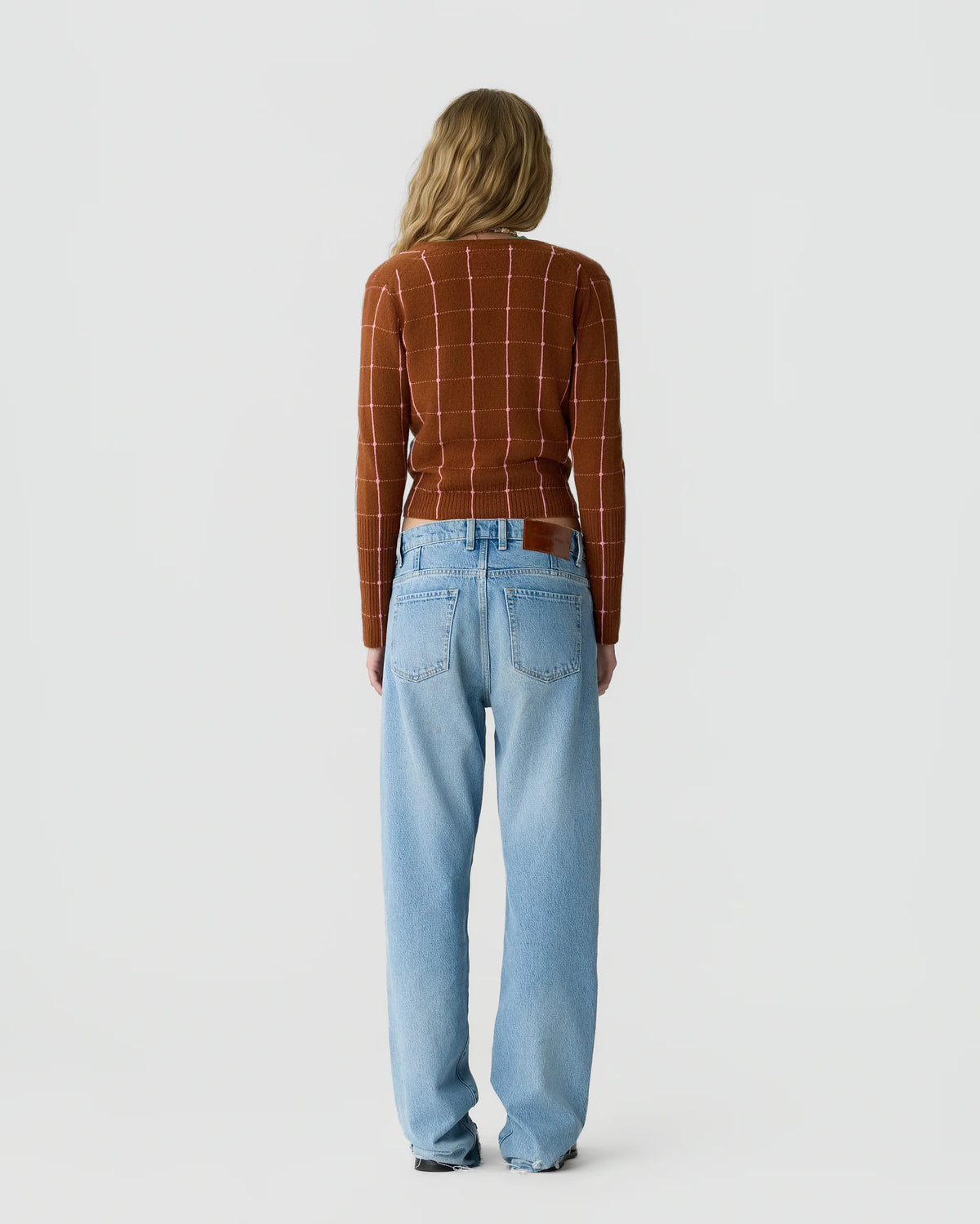 Jane Checker Cardigan