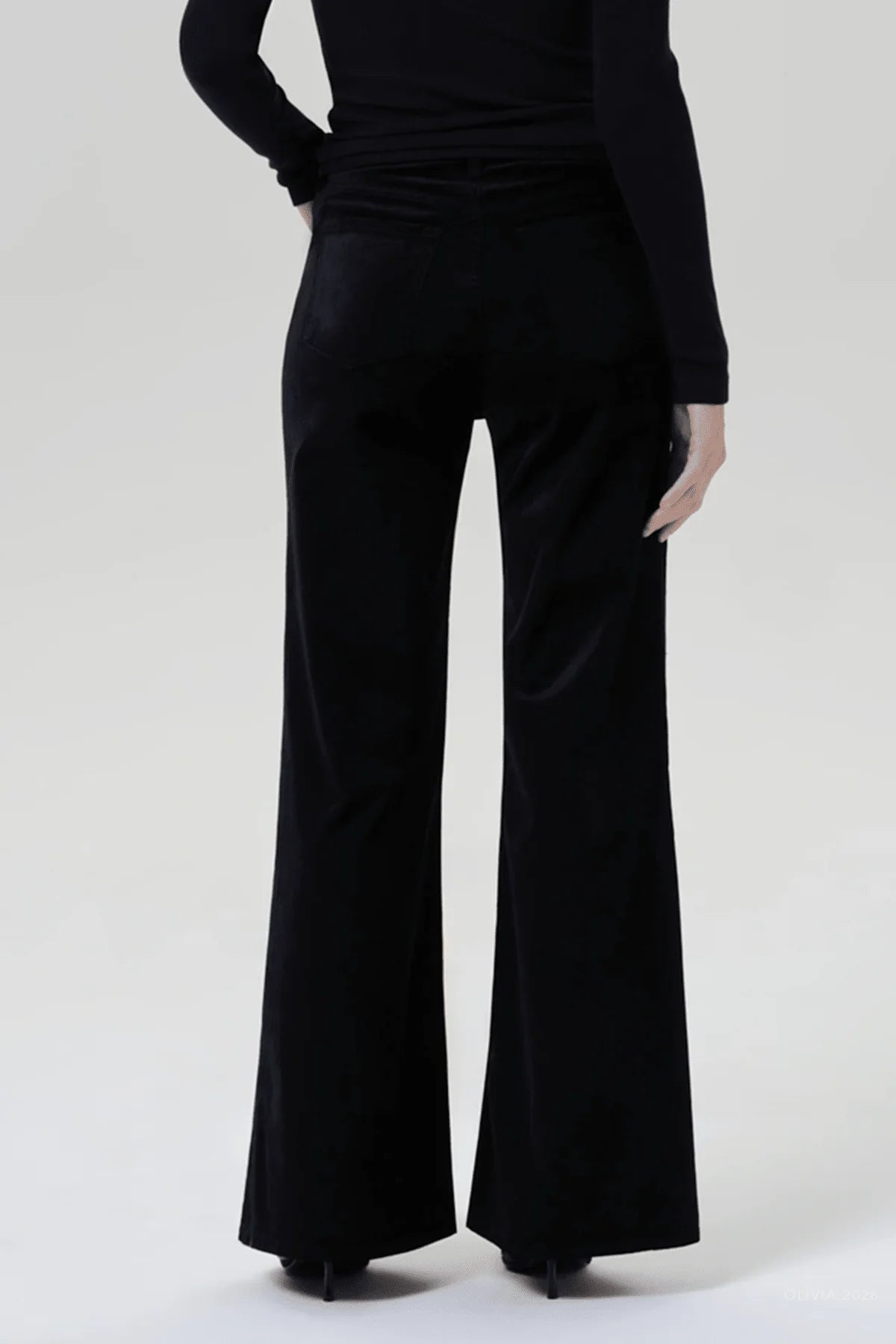 Kimberly 70s Velvet Flare