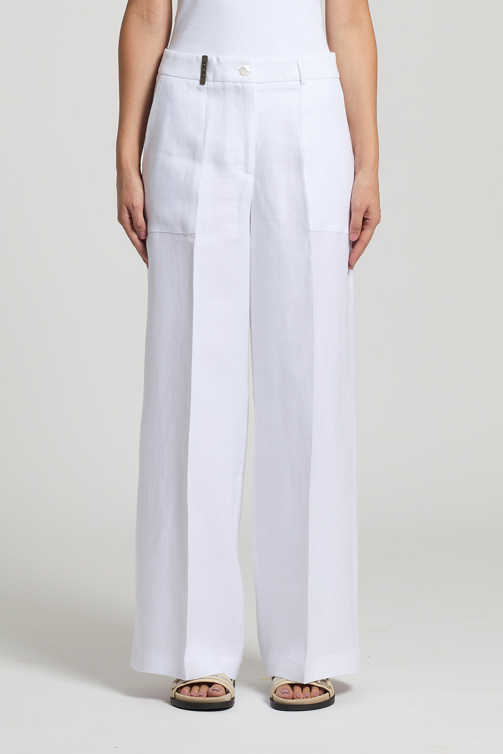 Linen Gabardine Light Pants