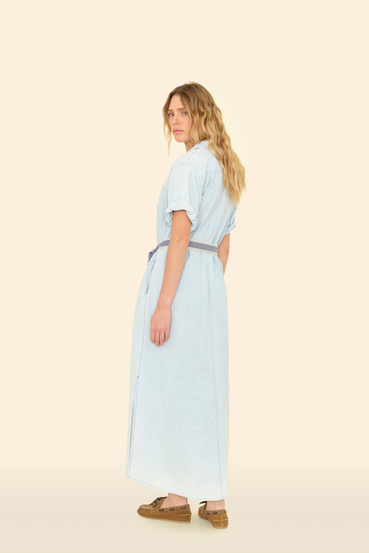 Linnet Dress in Air Blue