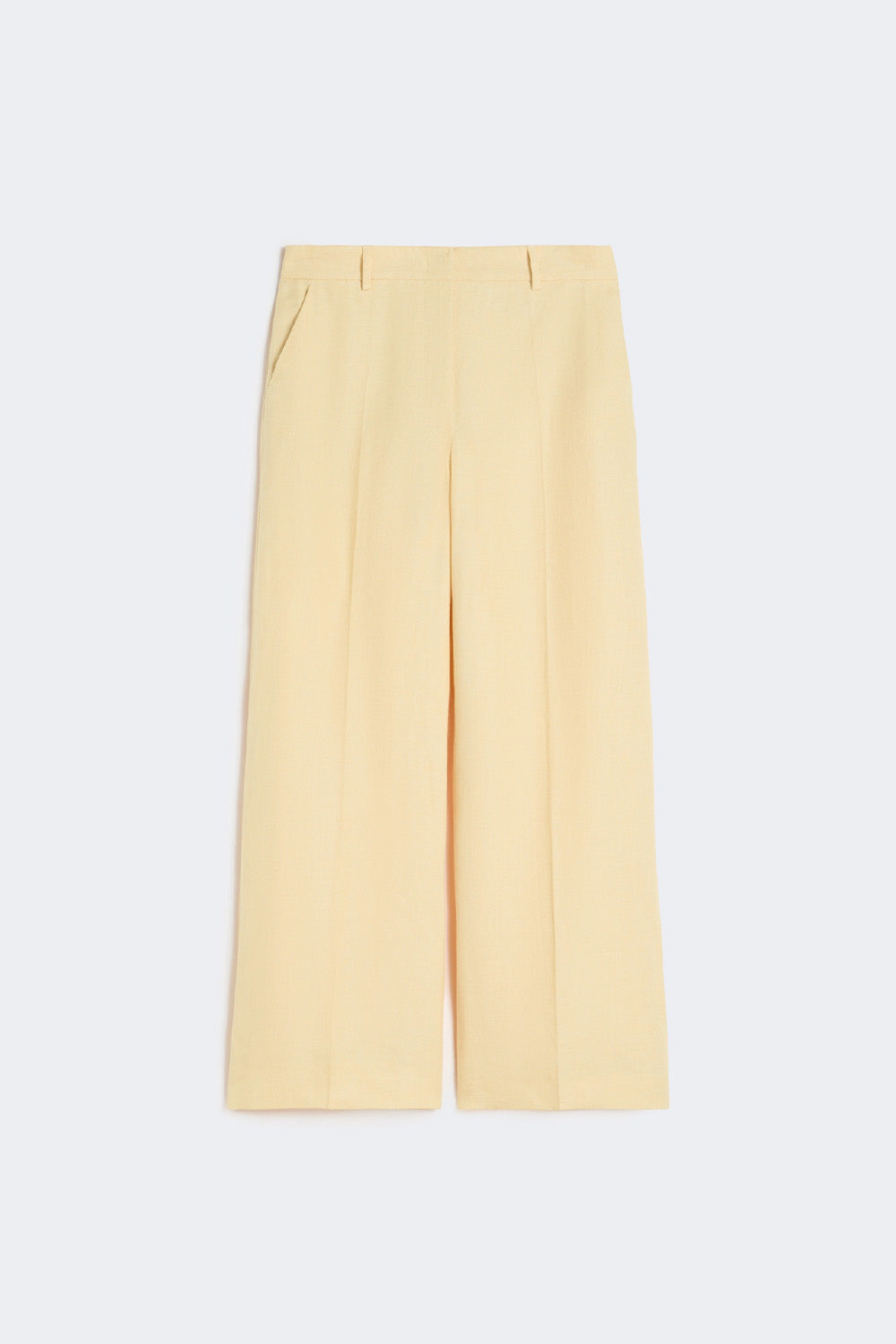 Long Linen Trouser