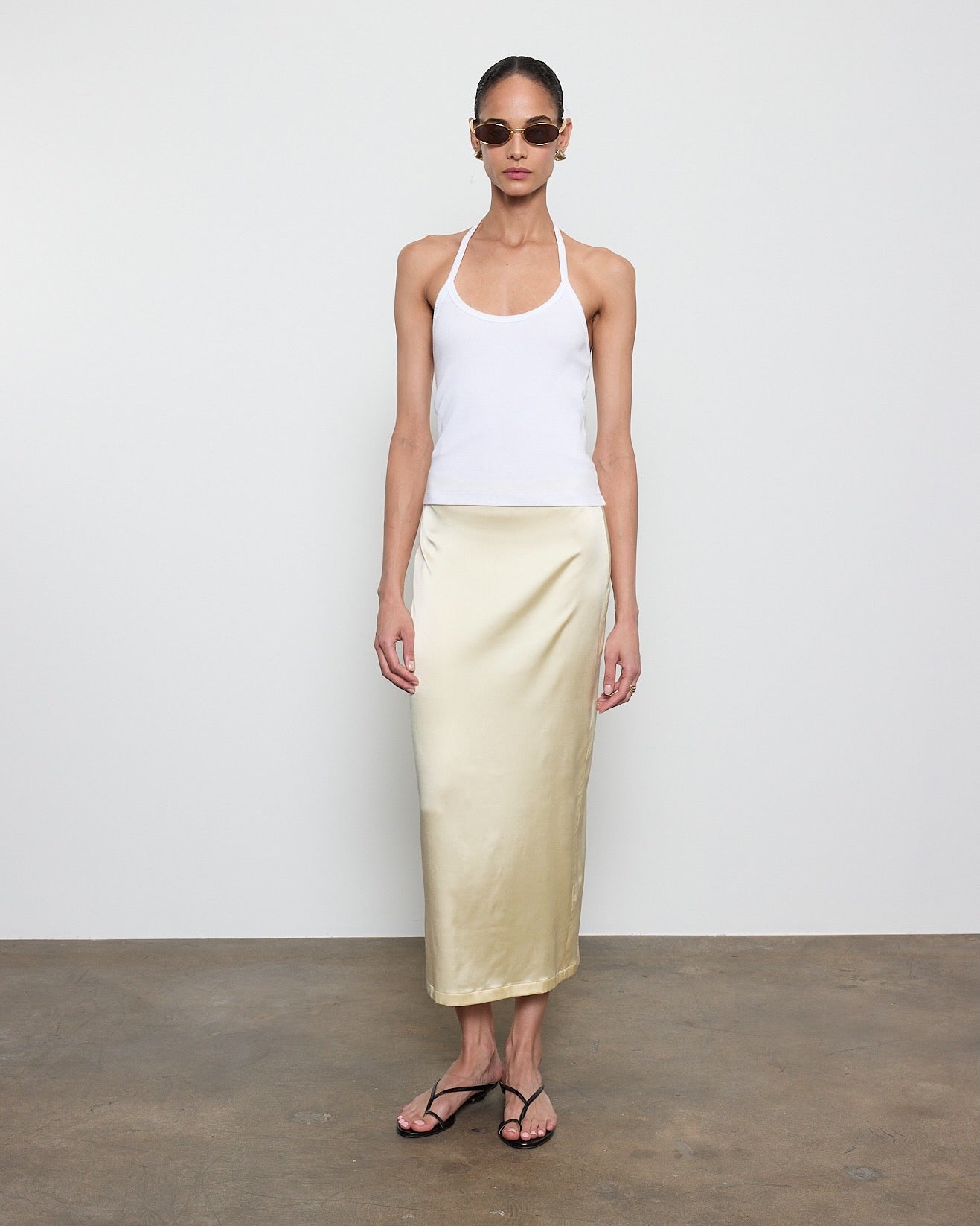 Lustre Column Skirt