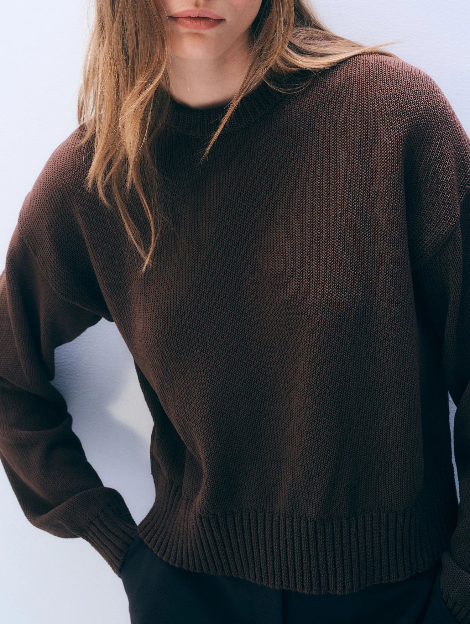 Luxe Organic Cotton Crewneck