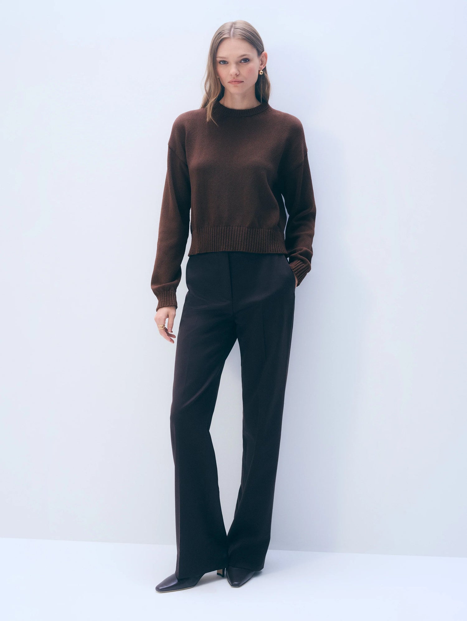 Luxe Organic Cotton Crewneck