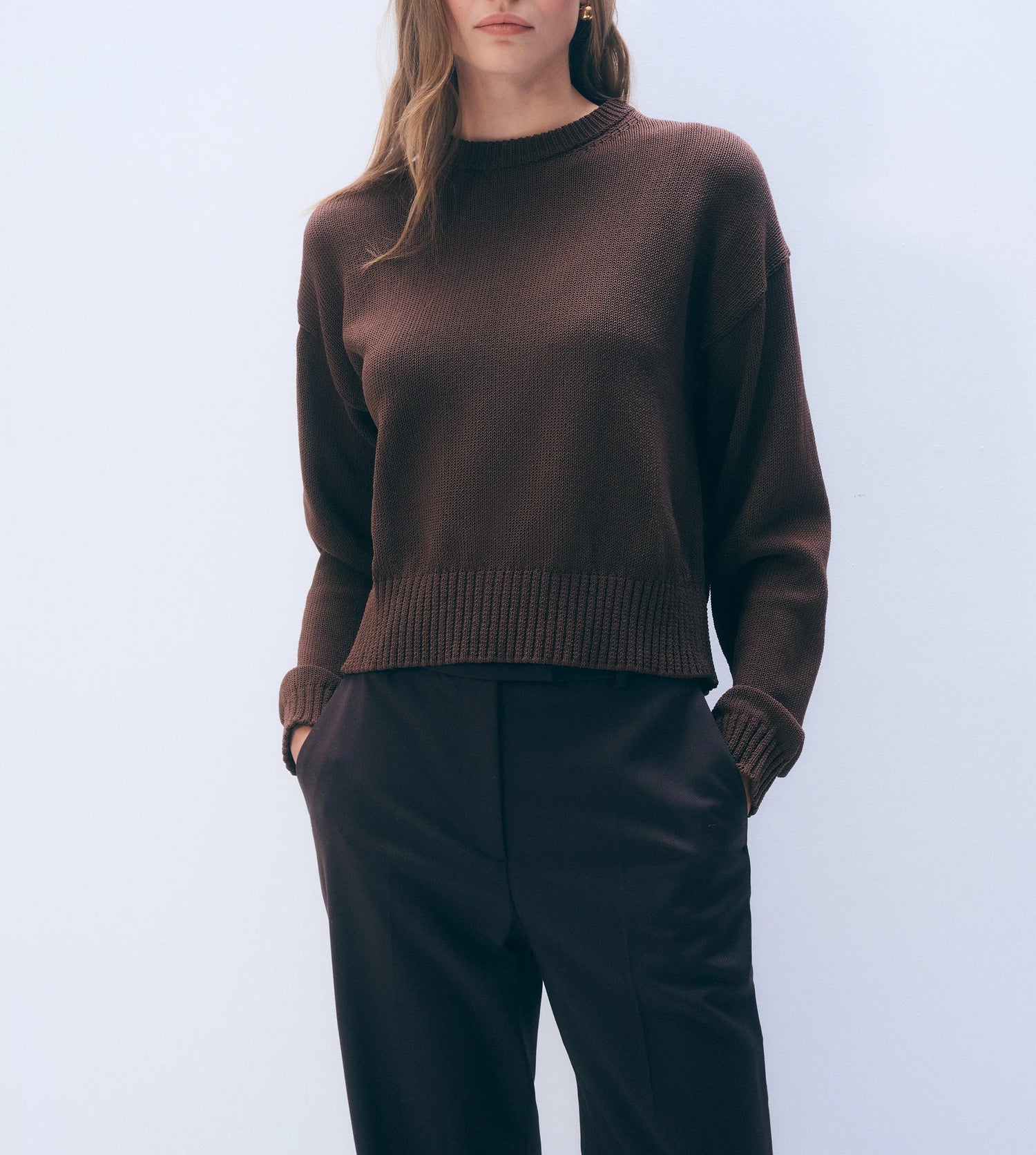 Luxe Organic Cotton Crewneck