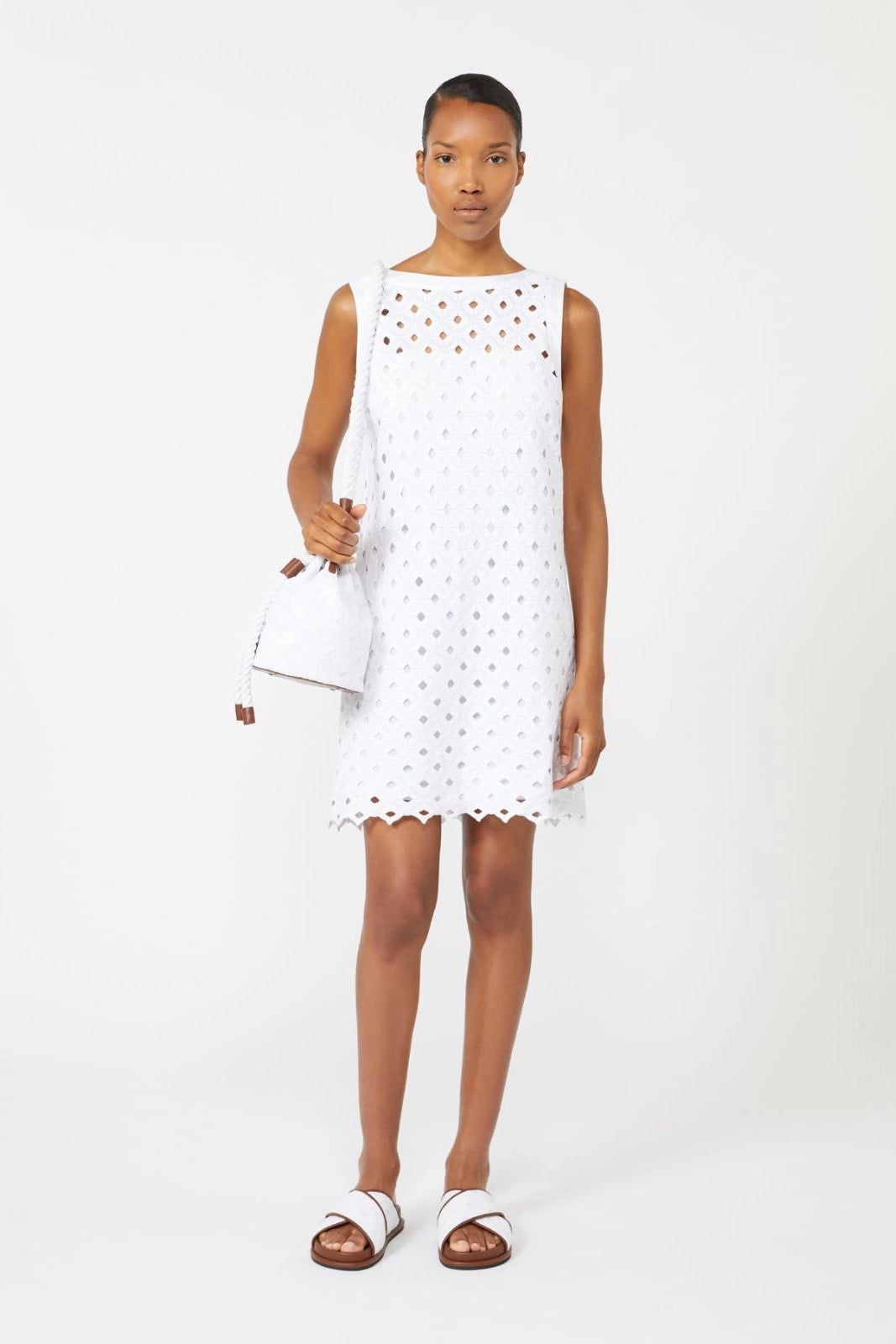Macrame Jersey Dress