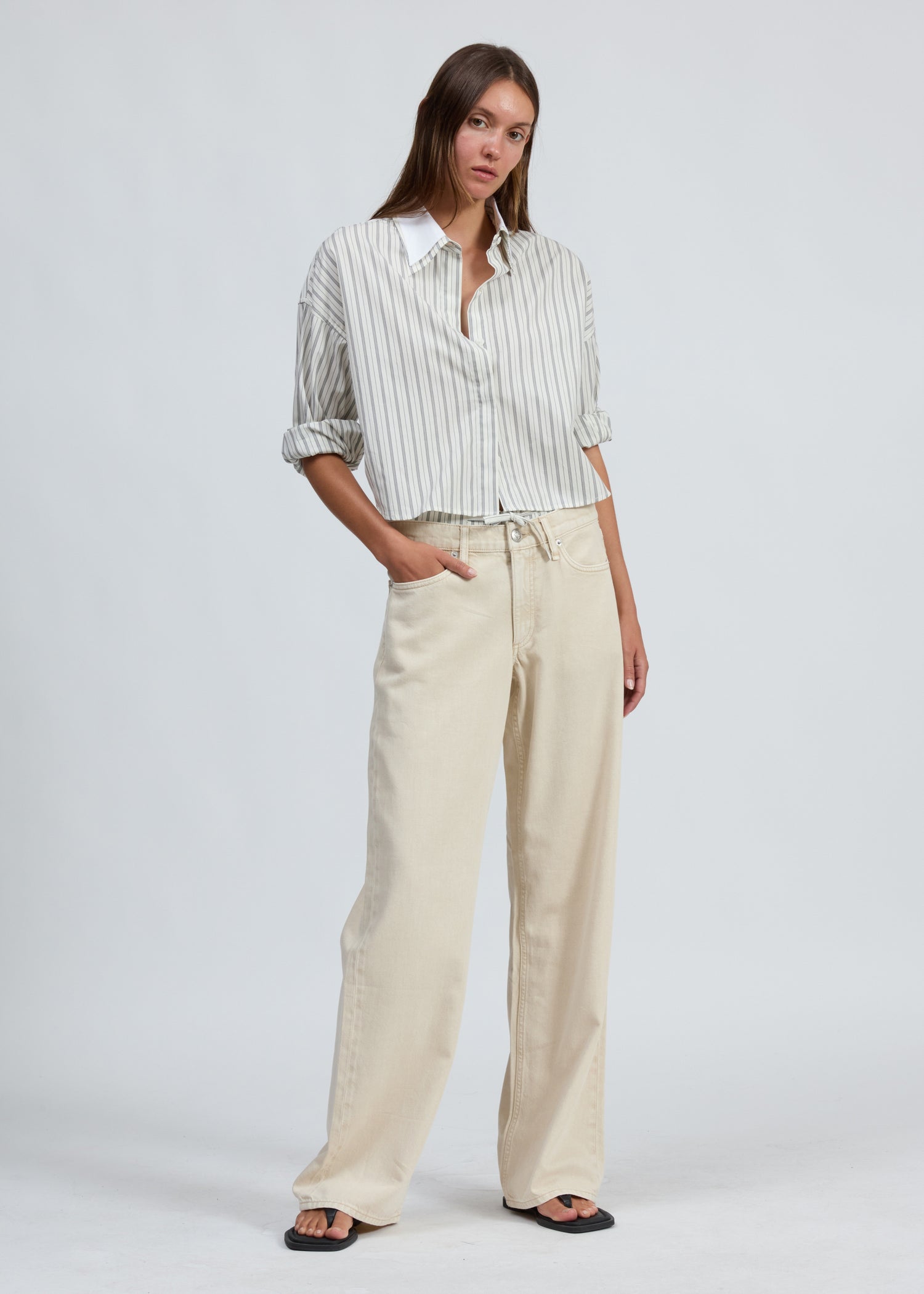 Marin Stripe Layered Shirt