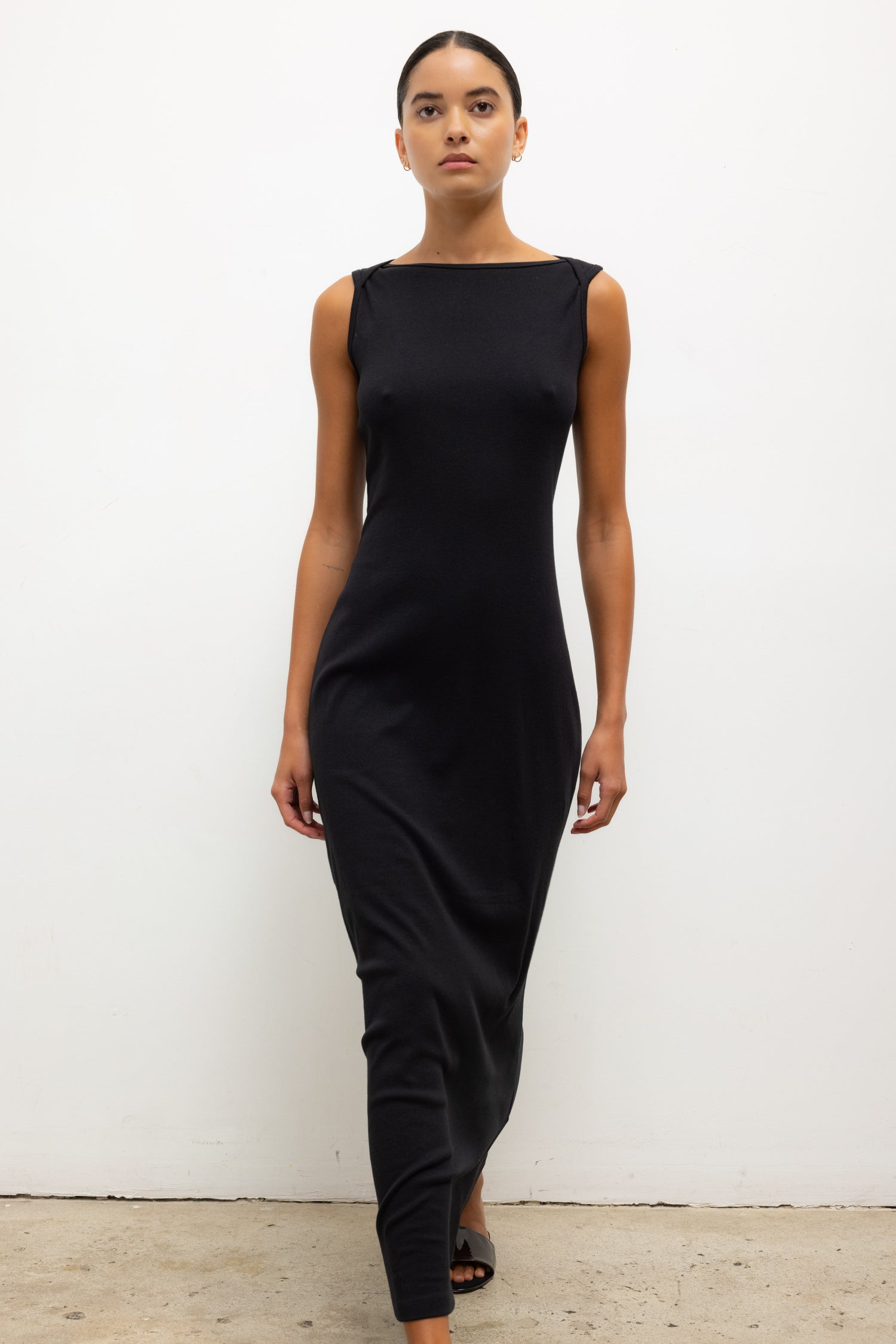 NANDO BOATNECK MAXI DRESS