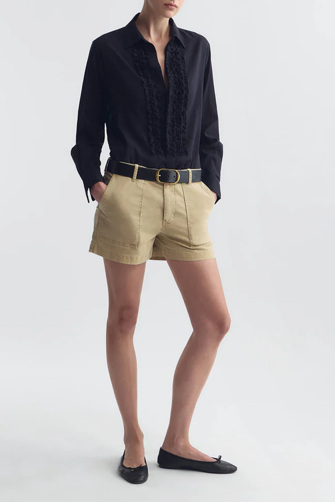 Nathael Ruffle Shirt